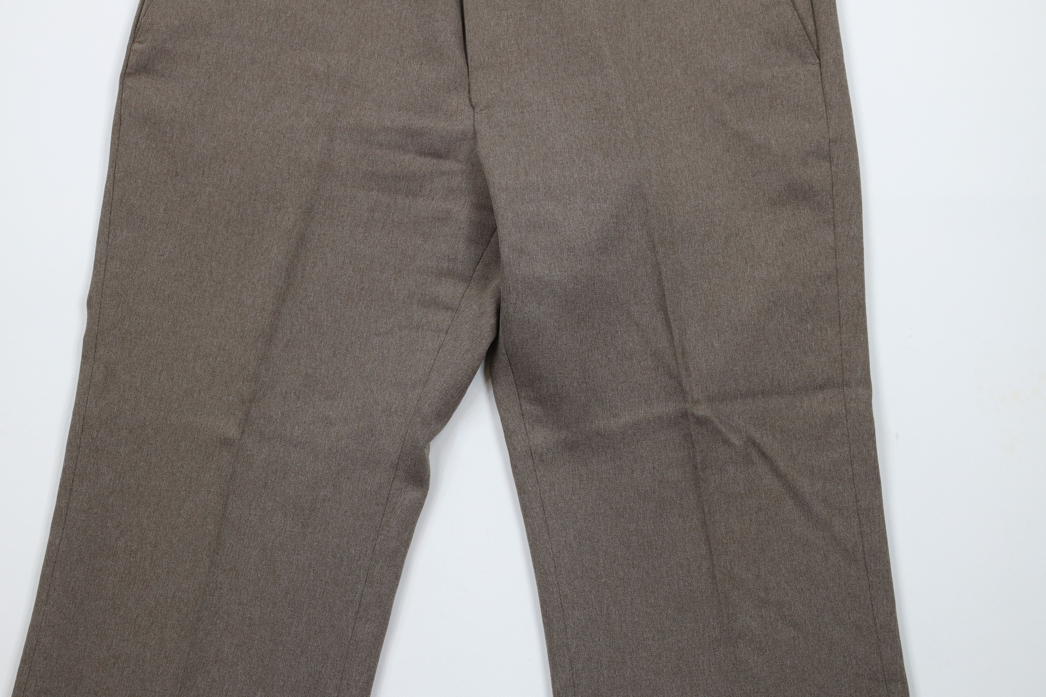 Levi's × Vintage Vintage 70s Levis Wide Leg Bell Bottoms Pants Beige USA Size US 38 / EU 54 - 3 Thumbnail