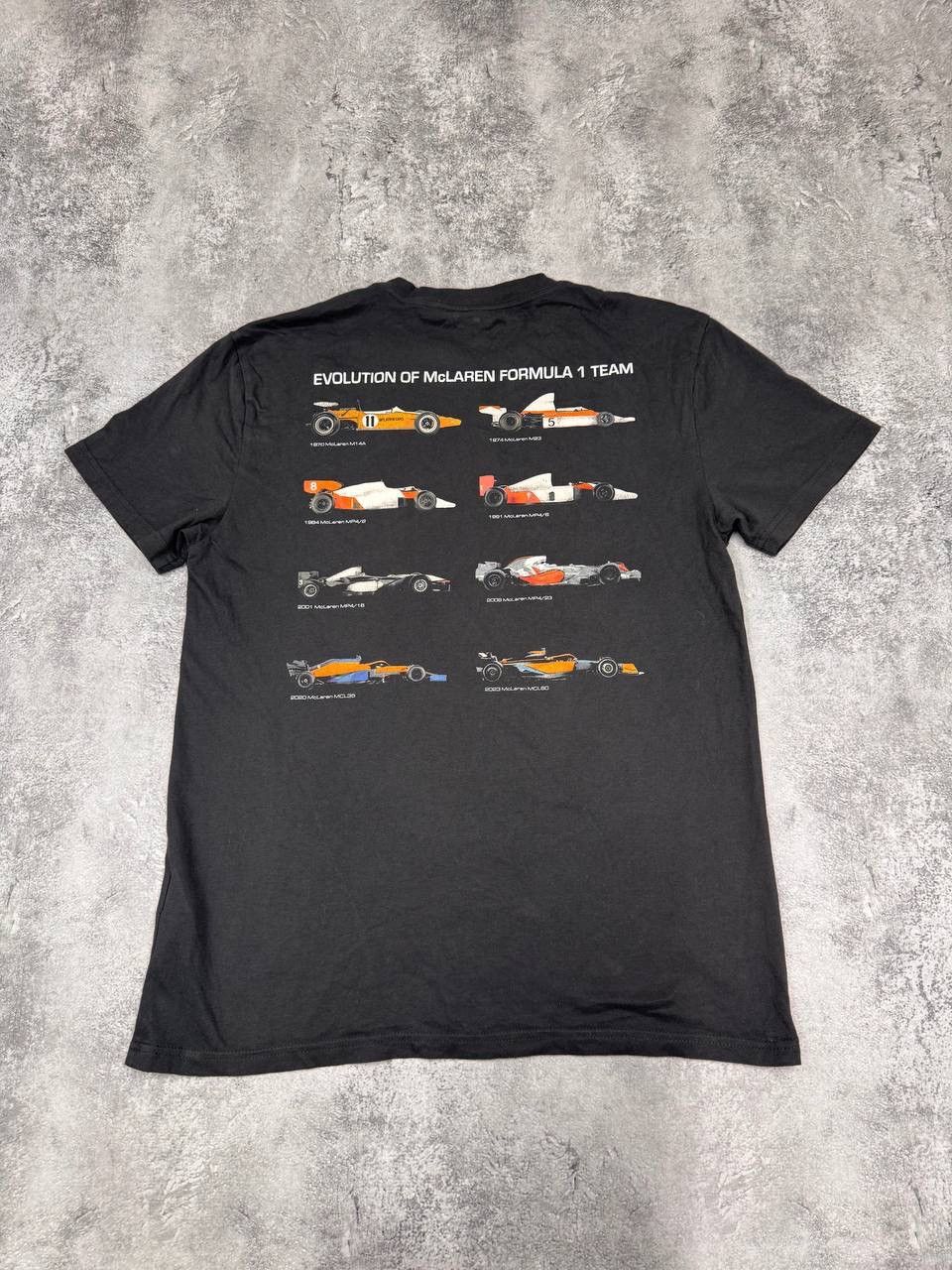 Malcolm McLaren McLaren Formula 1 Team Men Cotton T-Shirt Black Size S Size US S / EU 44-46 / 1 - 6 Thumbnail