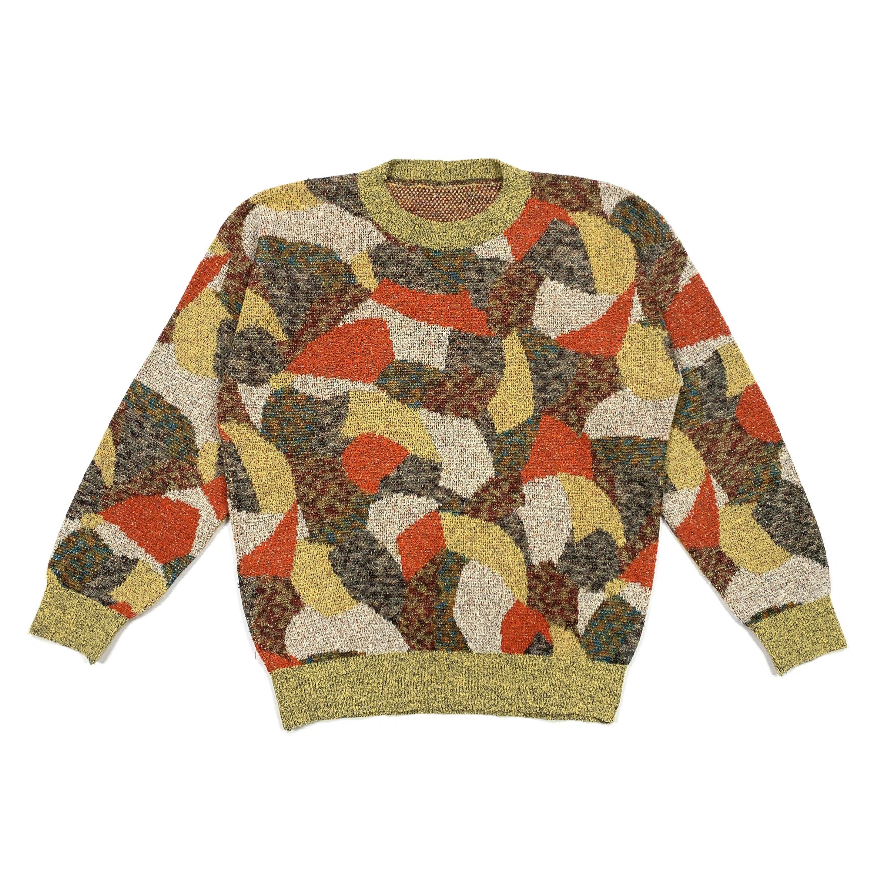 Missoni Vtg 90s Camo Knit Sweater Size US M / EU 48-50 / 2 - 1 Thumbnail