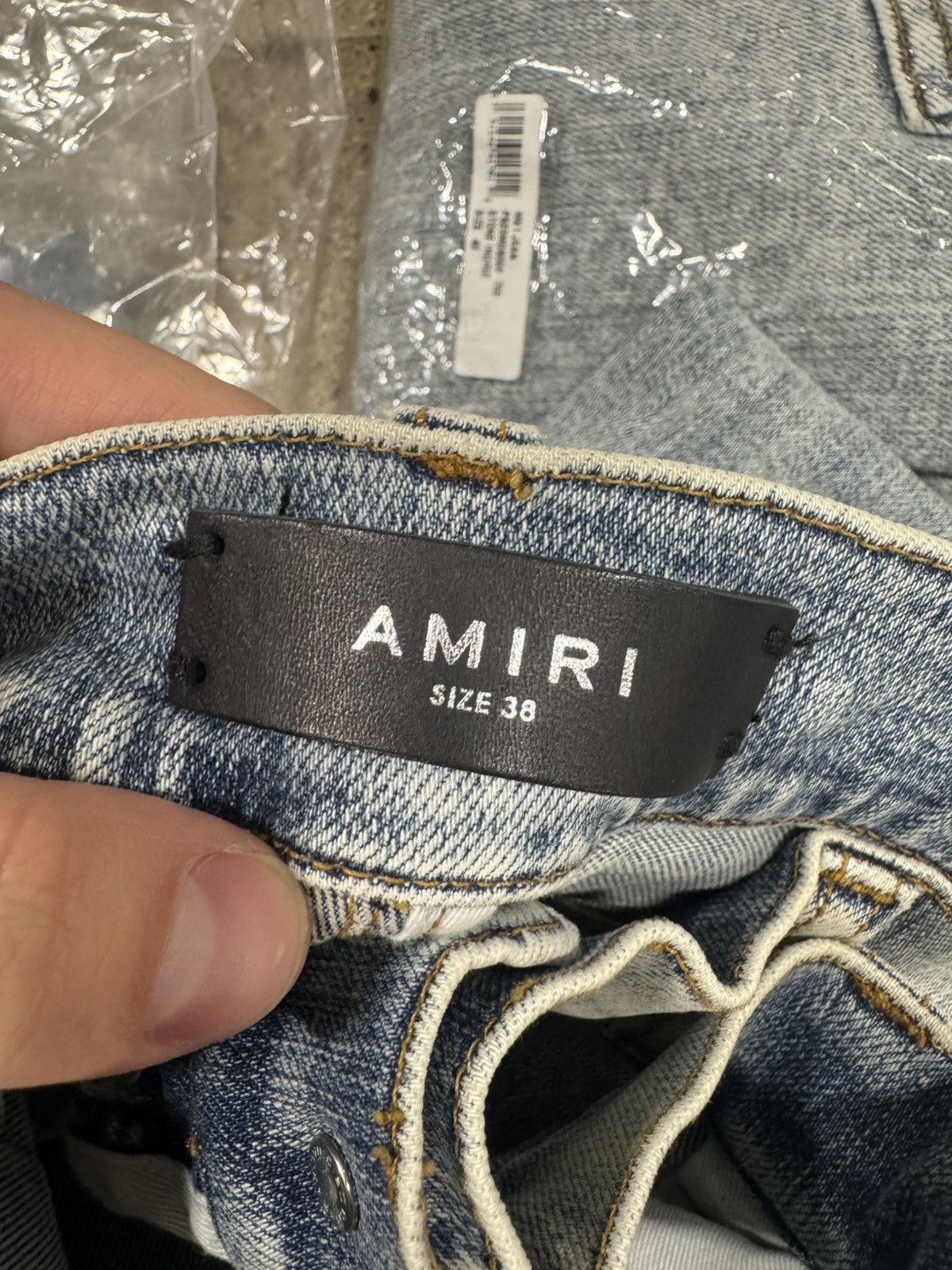Amiri Amiri MX1 Stone Indigo Jeans NEW 1200$ Size US 38 / EU 54 - 7 Thumbnail