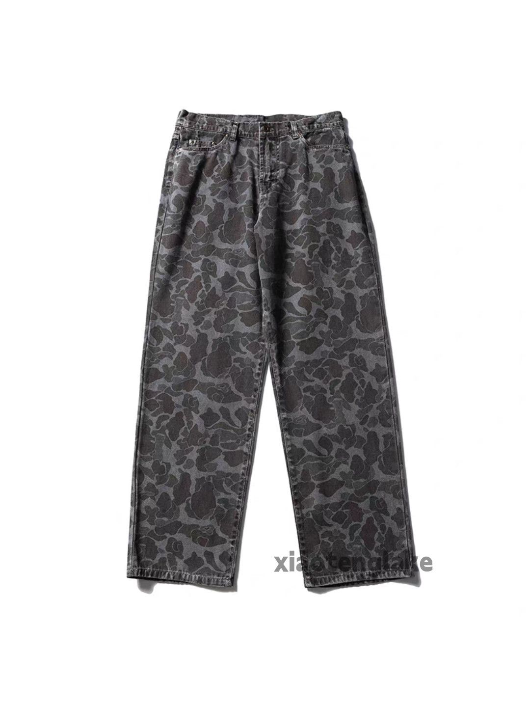 Designer × Japanese Brand × Vintage washed faded loose baggy work carpenter cargo pants Size US 32 / EU 48 - 3 Thumbnail