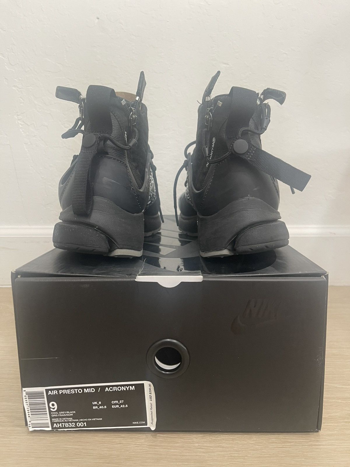 Acronym × Nike Nike x Acronym Presto Size US 9 / EU 42 - 3 Thumbnail