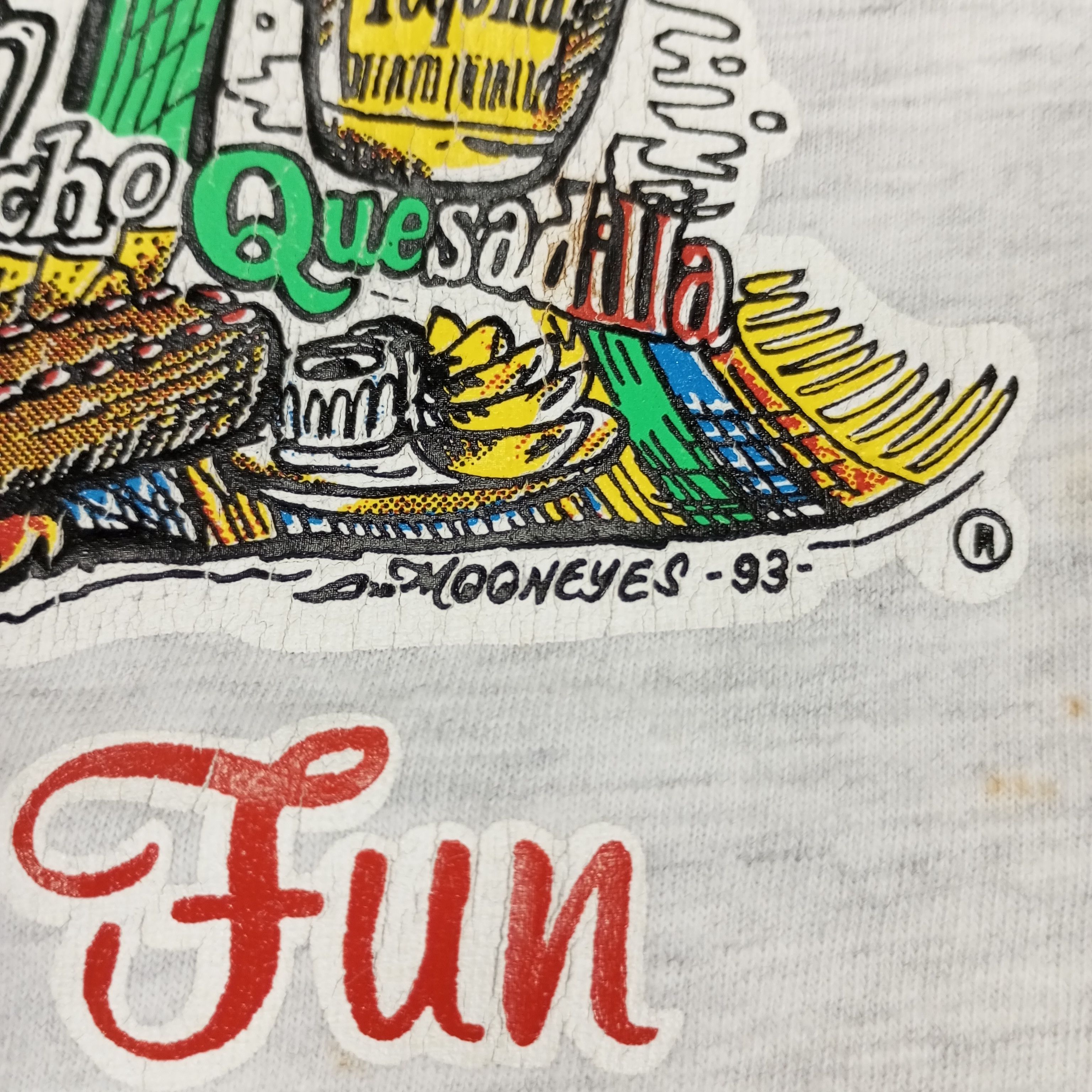 Hanes × Vintage MQQN Cafe Moon Eyes Style Motorsports Vintage Tshirt Size US M / EU 48-50 / 2 - 13 Thumbnail