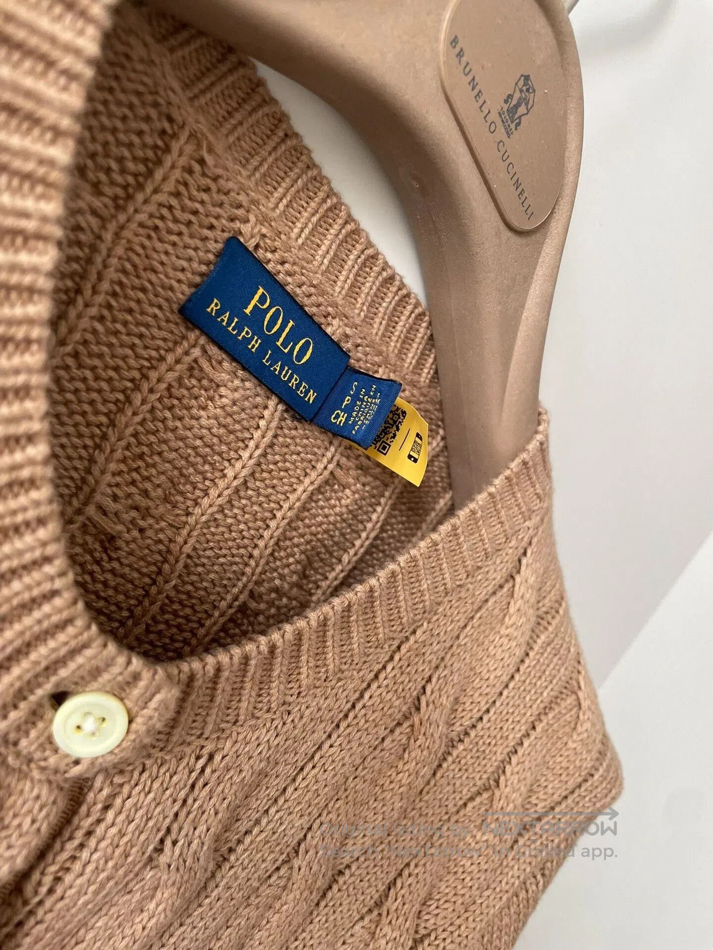 Polo Ralph Lauren Ralph Lauren Women's Cable Knit Cardigan. Size S / US 4 / IT 40 - 2 Thumbnail