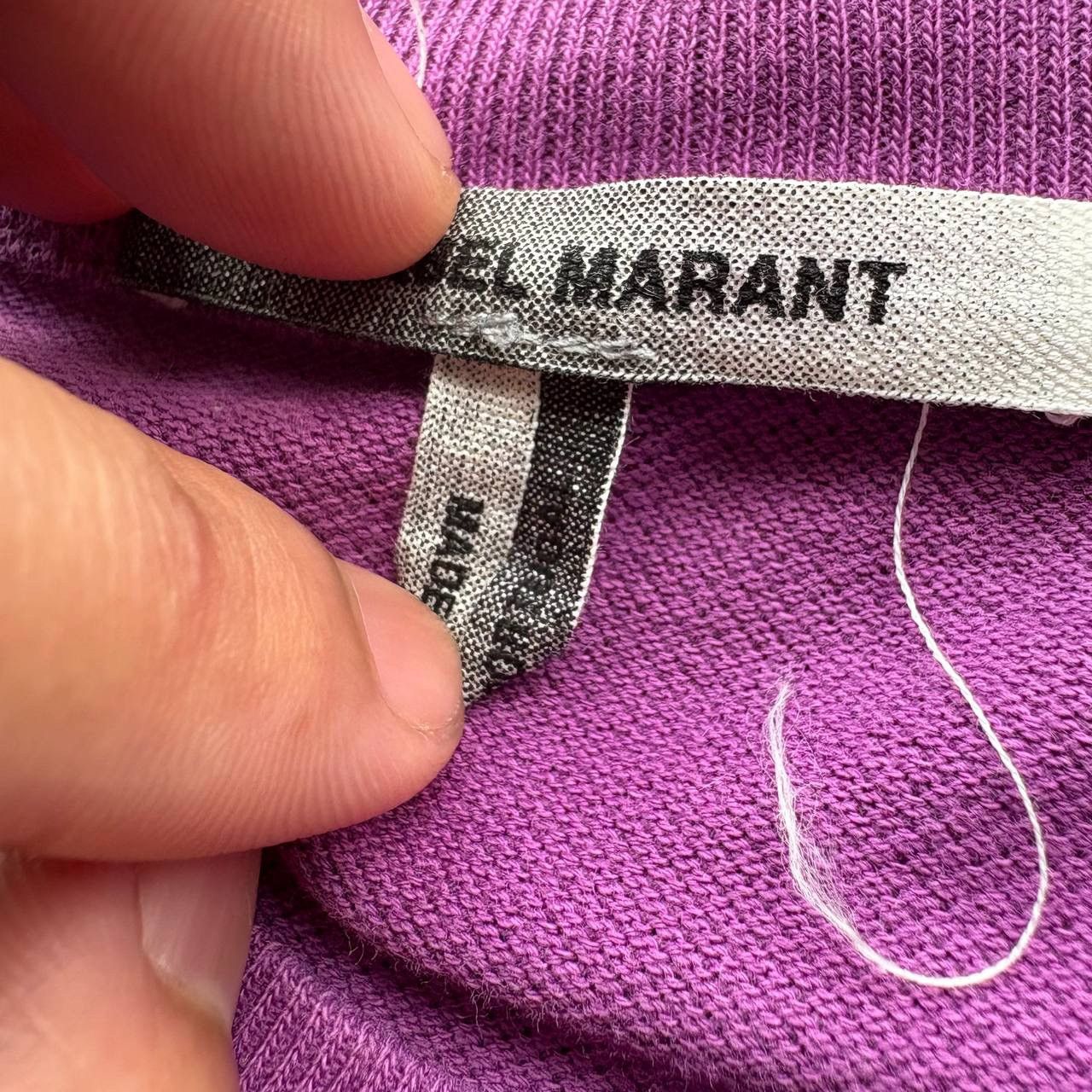 Isabel Marant Isabel Marant Logo 21SS Embroidered Henley Neck Multicolor Size US XS / EU 42 / 0 - 14 Thumbnail