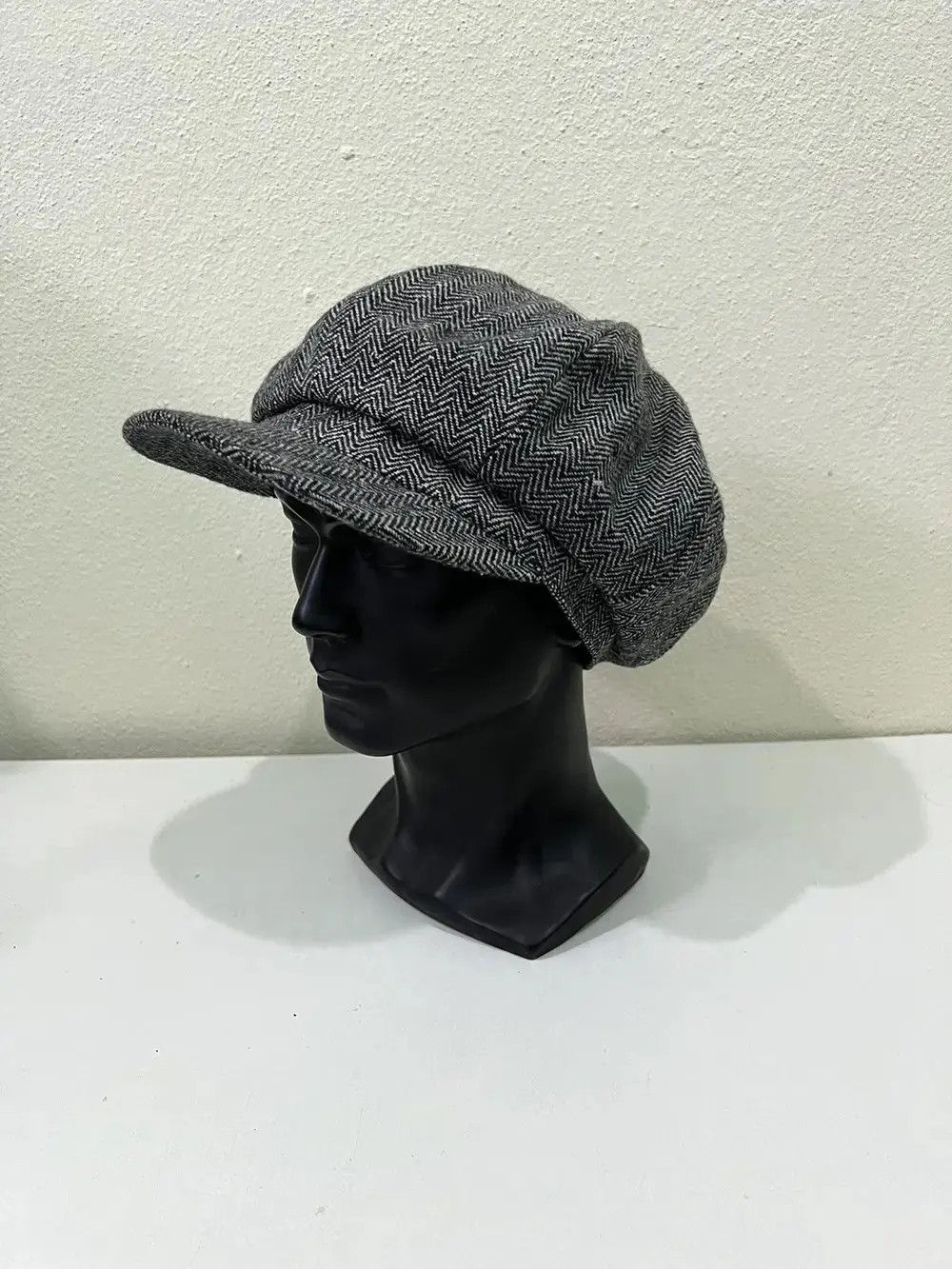 Japanese Brand Japanese Brand The Cenozoic Herringbone Cap Size ONE SIZE - 2 Thumbnail