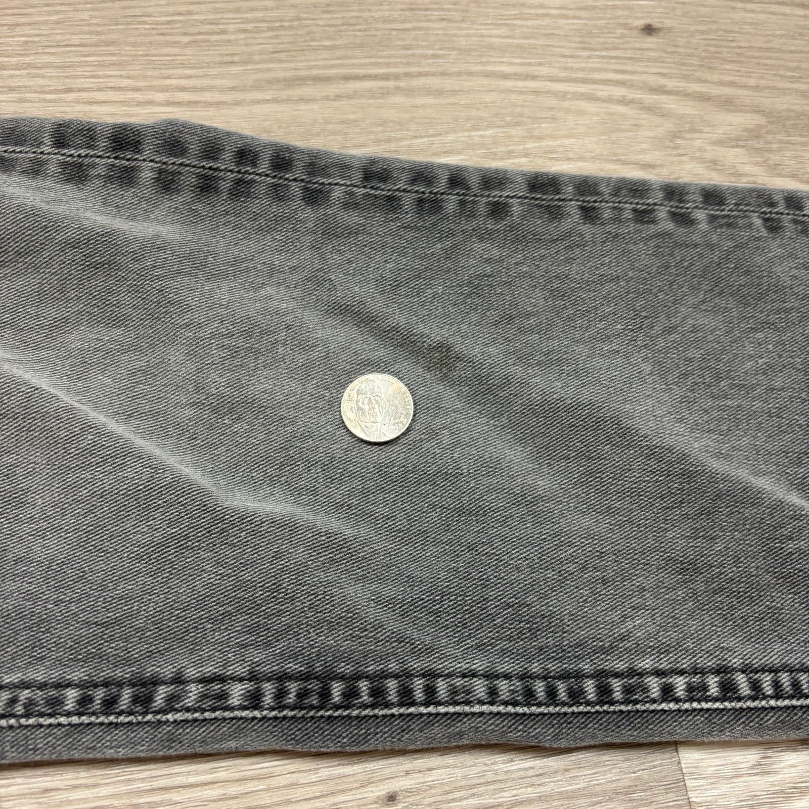 Nudie Jeans Nudie Jeans Co Thin Finn Superused Grey Denim Jeans 33x31 Size US 33 - 16 Thumbnail