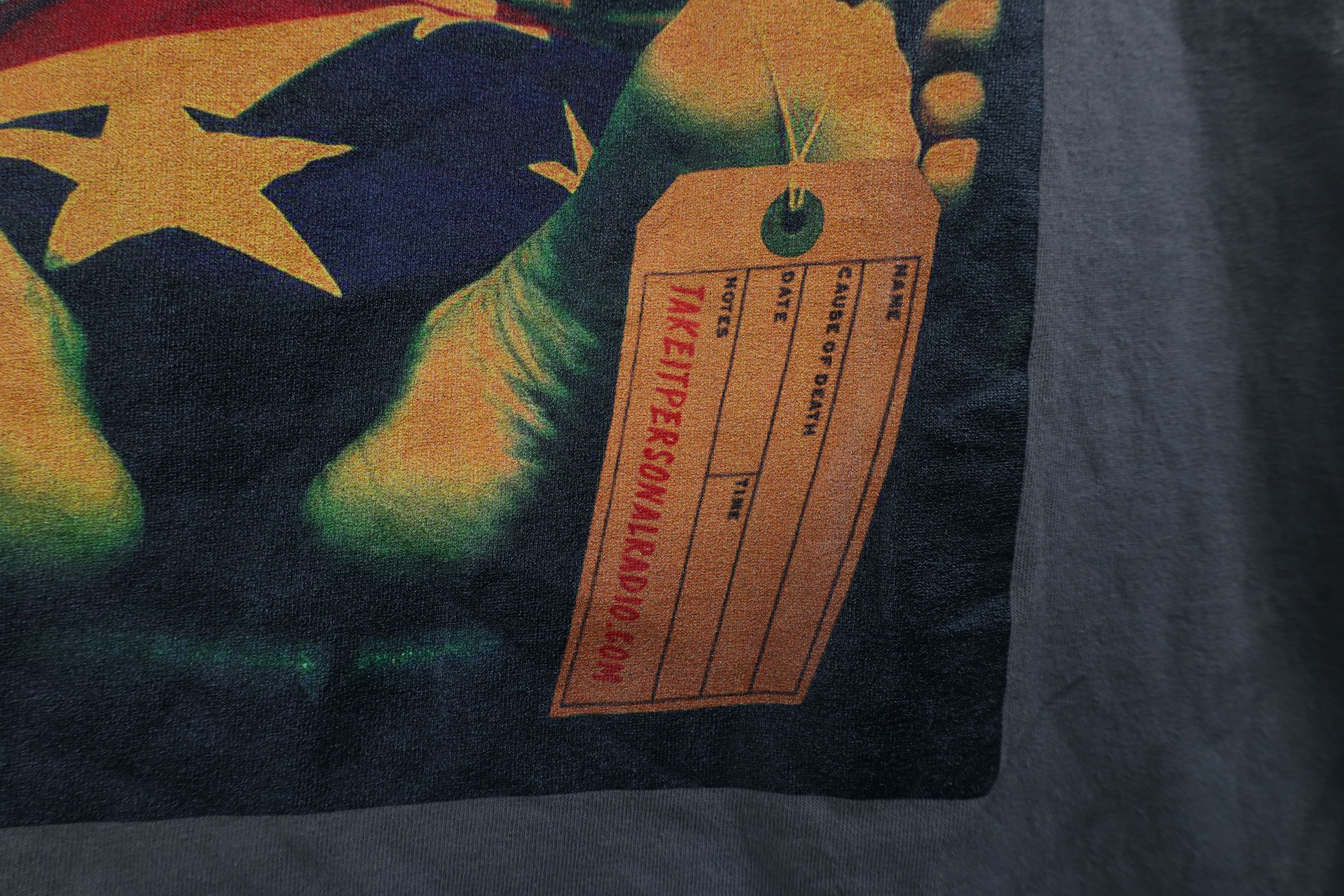 Vintage Y2K Streetwear Take It Personal Podcast Philaflava DJ Shirt Size US XXL / EU 58 / 5 - 8 Thumbnail