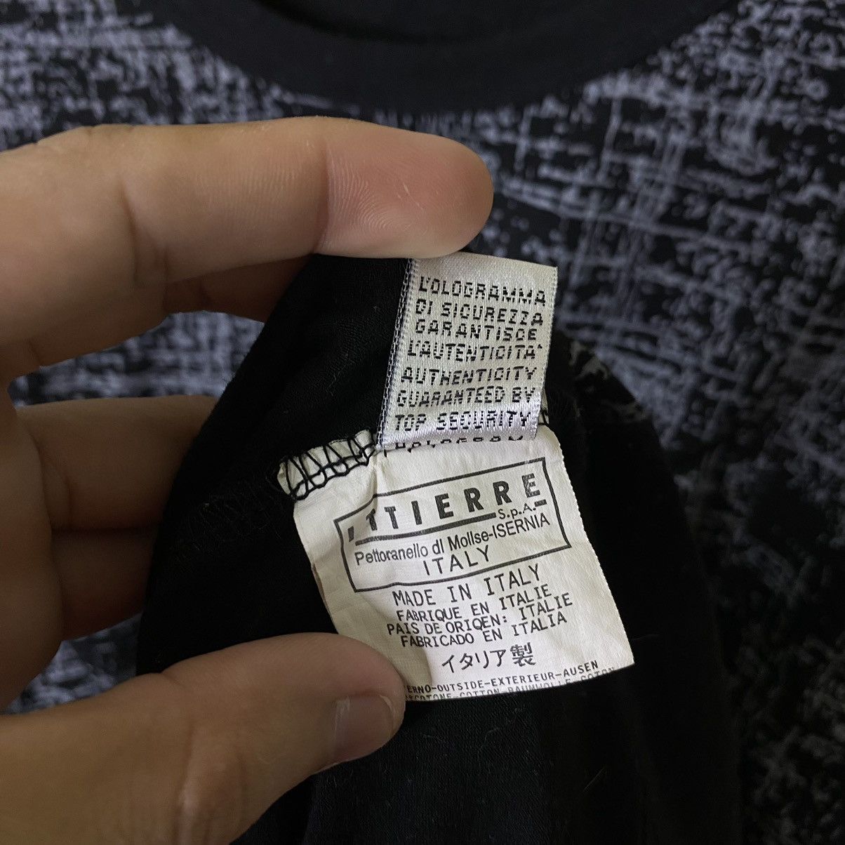 Dolce & Gabbana Dolce & Gabbana Nice Design LS Tee Size US L / EU 52-54 / 3 - 7 Thumbnail
