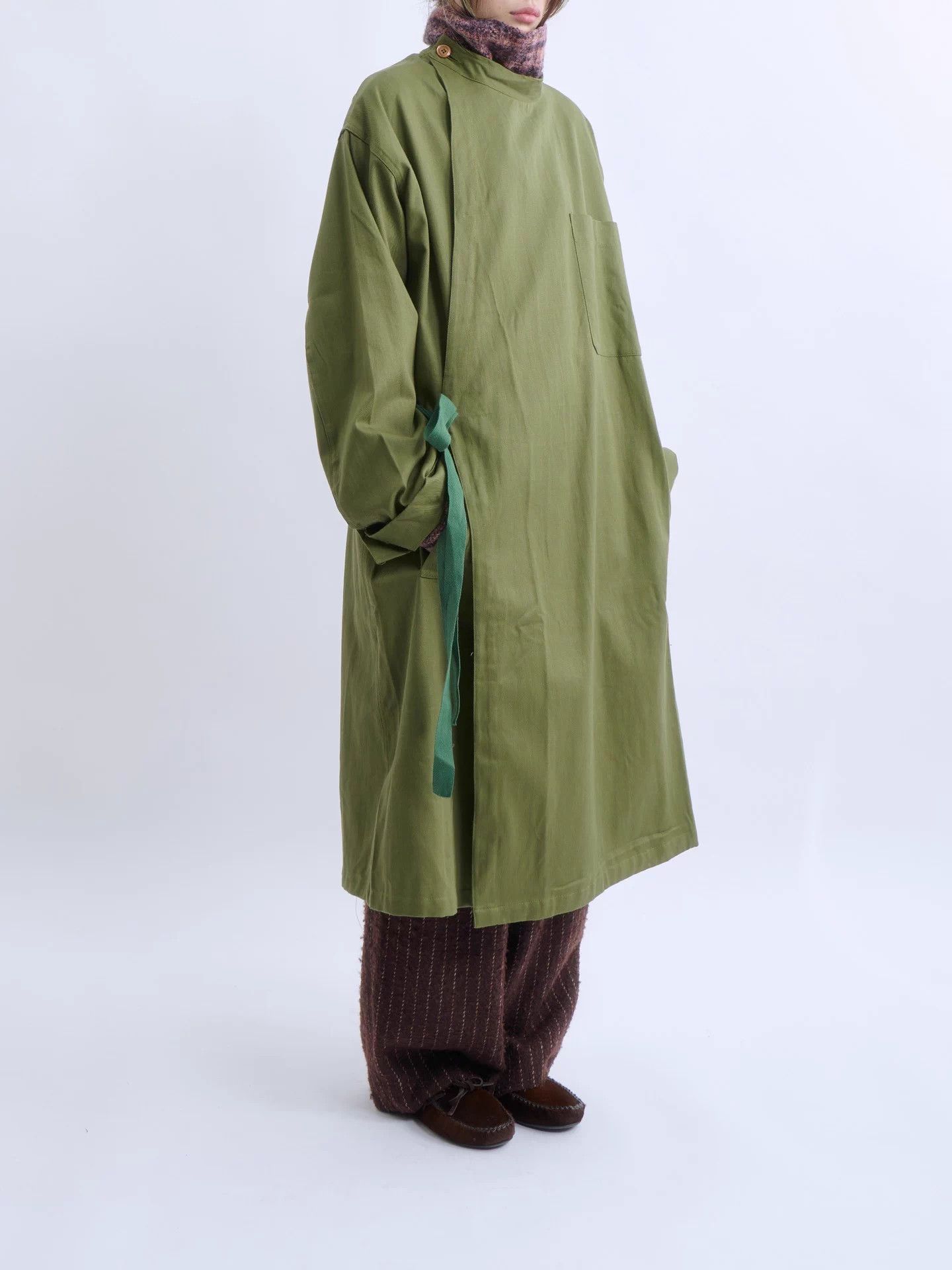 Other British Army 60s Nurse Gown Waist Tie Vintage Military Size M / US 6-8 / IT 42-44 - 5 Thumbnail