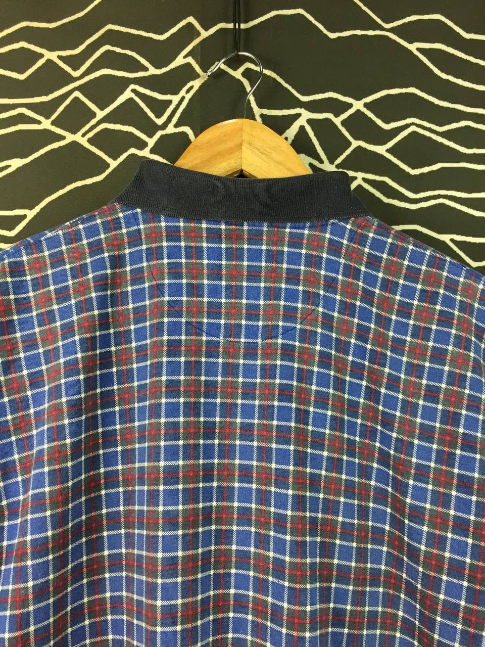 Chaps Ralph Lauren Vtg Chaps Ralph Lauren Crest Logo Plaid Polo Shirt Size US XL / EU 56 / 4 - 8 Thumbnail