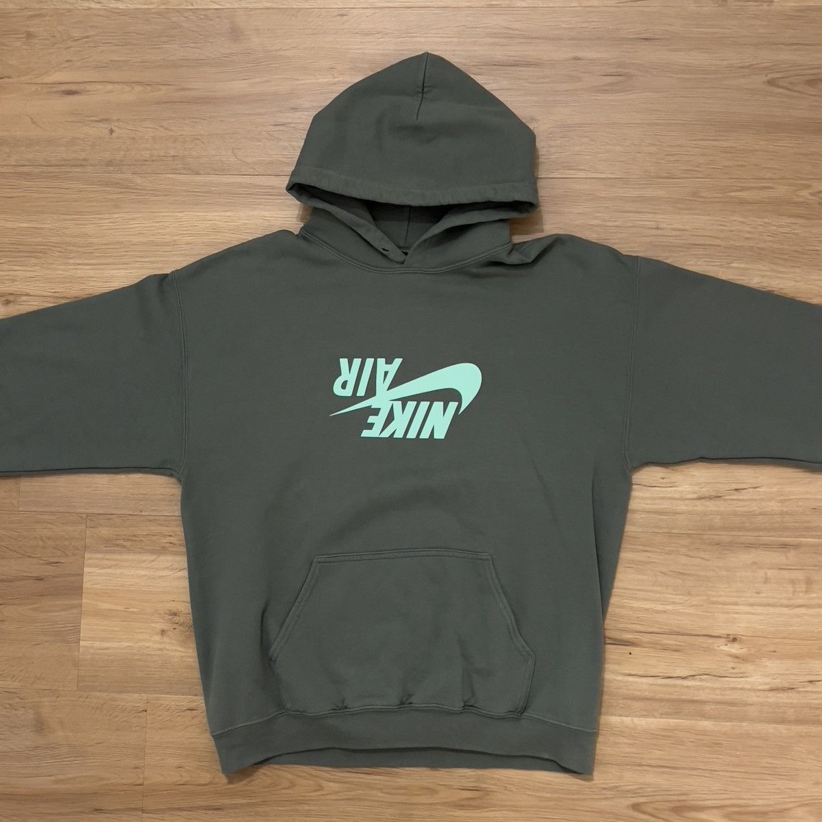 image of Travis Scott X Nike Jordan Highest In The Room Hoodie in Green, Men's (Size Large)
