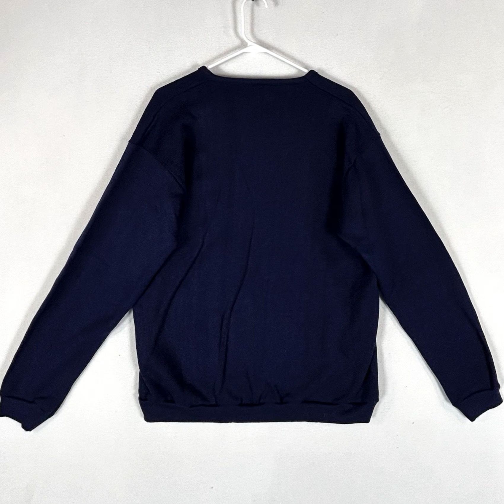 Vintage VINTAGE Discus Athletics Sweatshirt Mens XL V-Neck Pullover USA 80s 90s Blue Size US XL / EU 56 / 4 - 6 Thumbnail