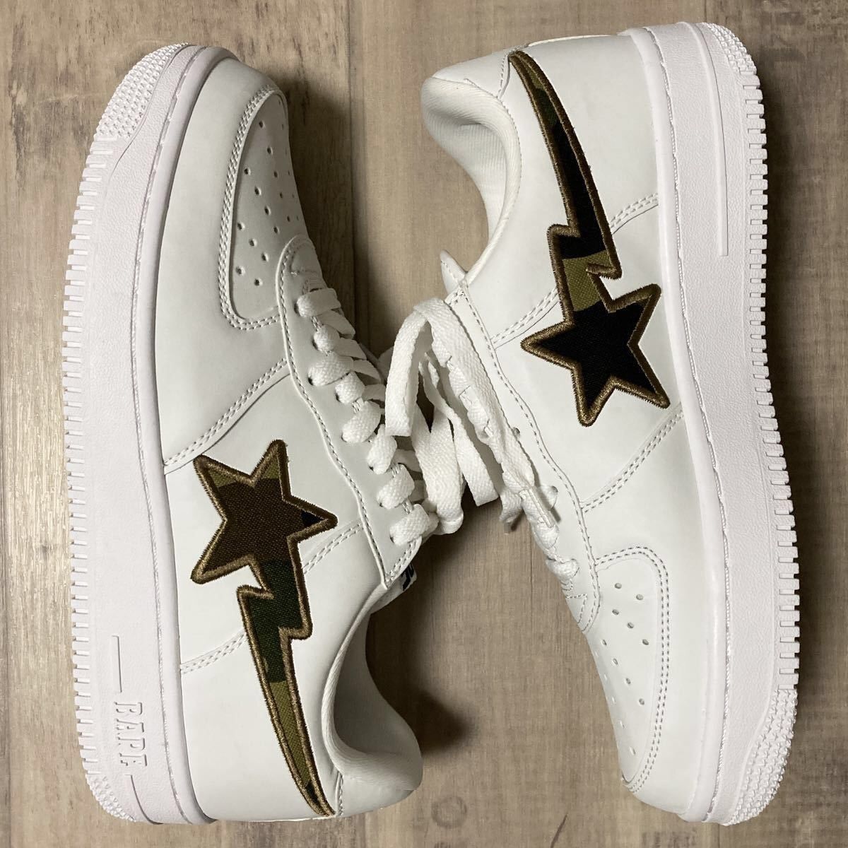 Bape BAPESTA Leather sneakers 1st camo a bathing ape BAPE STA Size US 9.5 / EU 42-43 - 2 Thumbnail