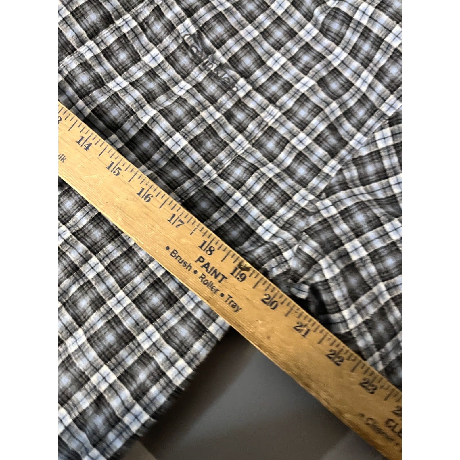 Calvin Klein Calvin Klein Men's Sleepwear Plaid Shirt Blue Black 100% Cotton M Medium Shirt Size US M / EU 48-50 / 2 - 5 Thumbnail