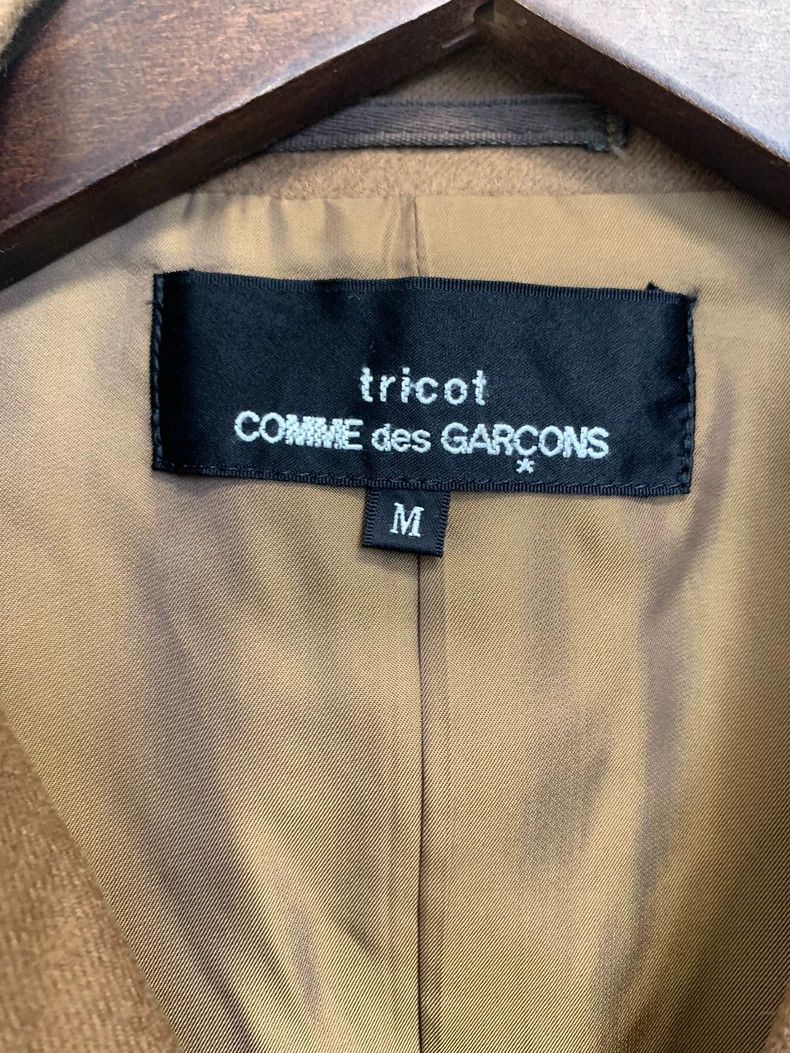 Comme des Garcons Comme Des Garcons Floral Collar Mocha Brown Suit Jacket Size M / US 6-8 / IT 42-44 - 4 Thumbnail