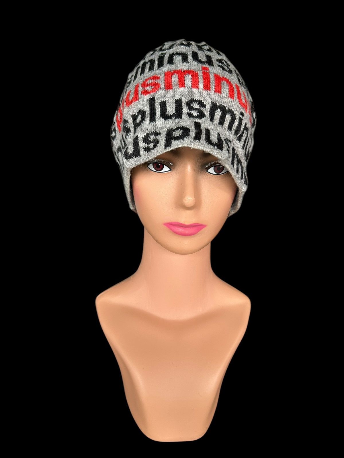 Japanese Brand × KMRii × Kapital Plus Minus - + Made In Germany Beanie Hats Size ONE SIZE - 4 Thumbnail
