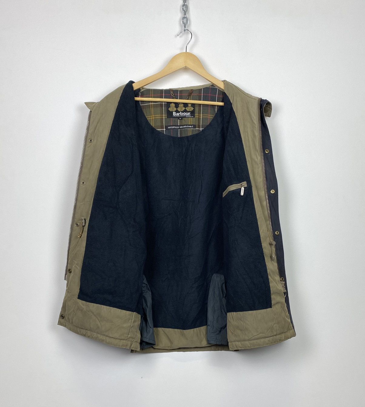 Barbour Vintage Barbour T700 Fulbourn Full Zip Jacket Men’s Size S Size US L / EU 52-54 / 3 - 11 Thumbnail