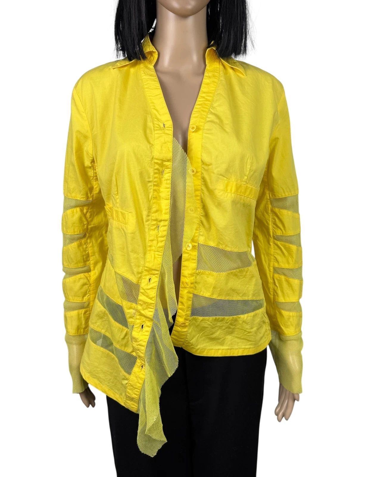 Dolce & Gabbana Dolce & Gabbana Vintage Shirt With Mesh size L Size L / US 10 / IT 46 - 10 Thumbnail