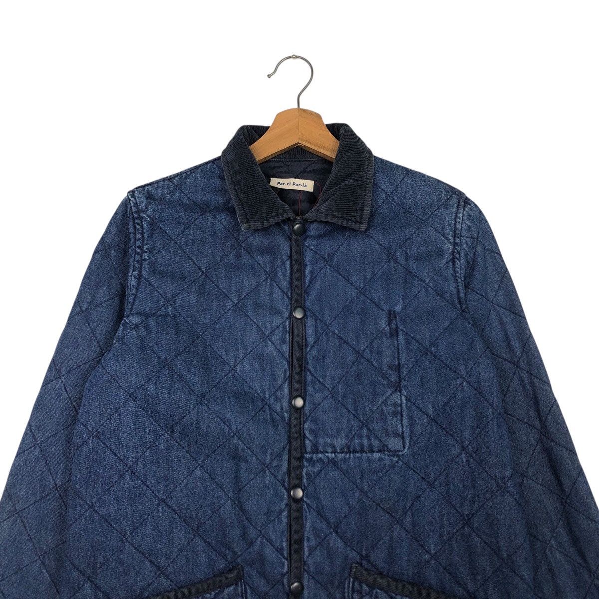 Blue Blue Japan 📌Vintage Indigo Denim Jacket Quilted Par Ci Par La Japan Size US M / EU 48-50 / 2 - 4 Thumbnail