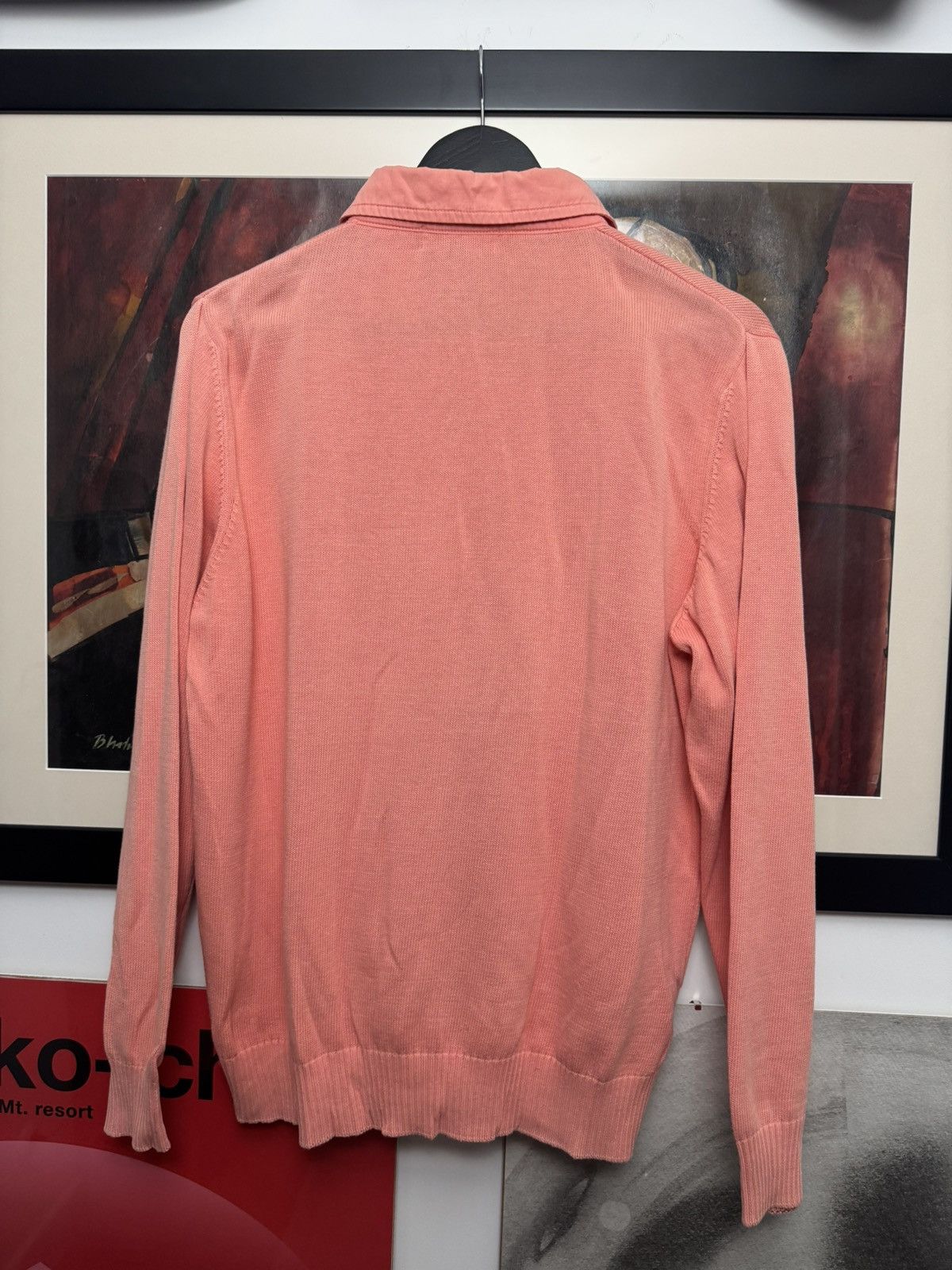 Burberry Burberry London Polo Knit Casual Mini Logo Designer Sweater Size US M / EU 48-50 / 2 - 2 Thumbnail