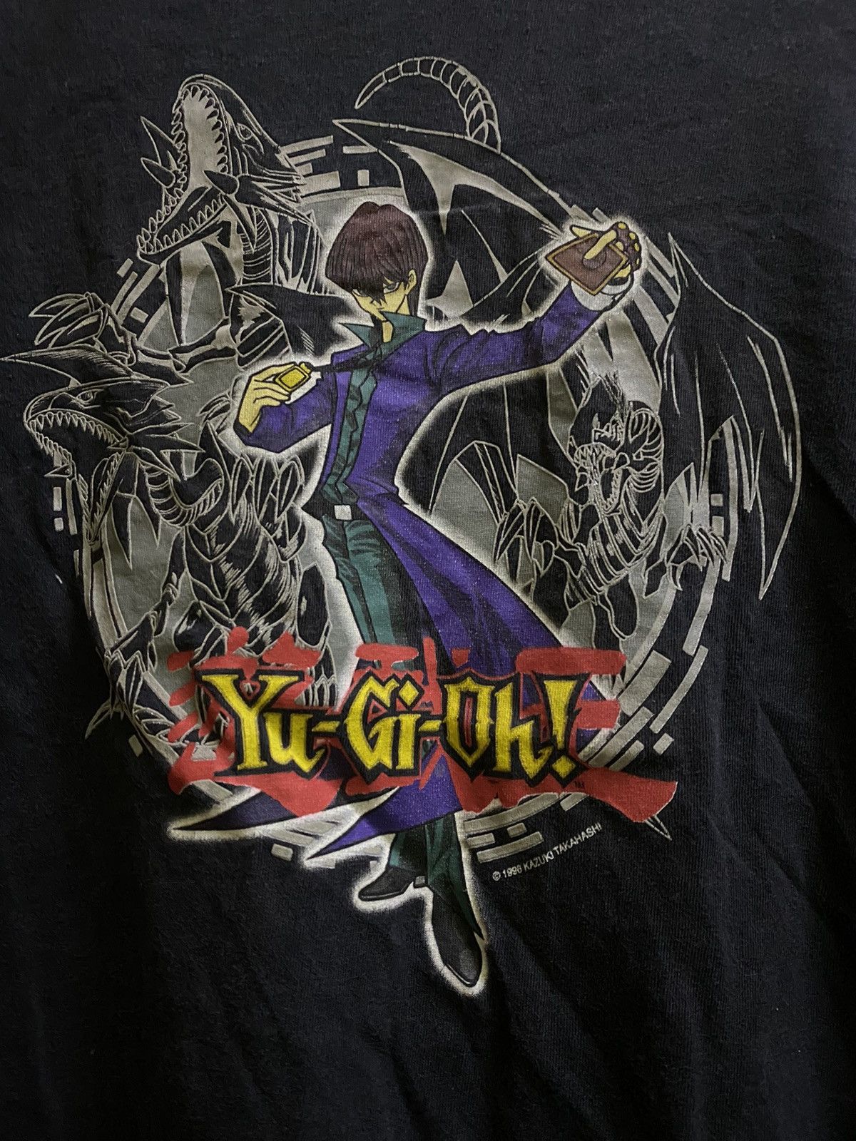 Anime × Japanese Brand × Vintage Vintage 1996 Anime Yu-Gi-Oh! Tee Size US S / EU 44-46 / 1 - 3 Thumbnail