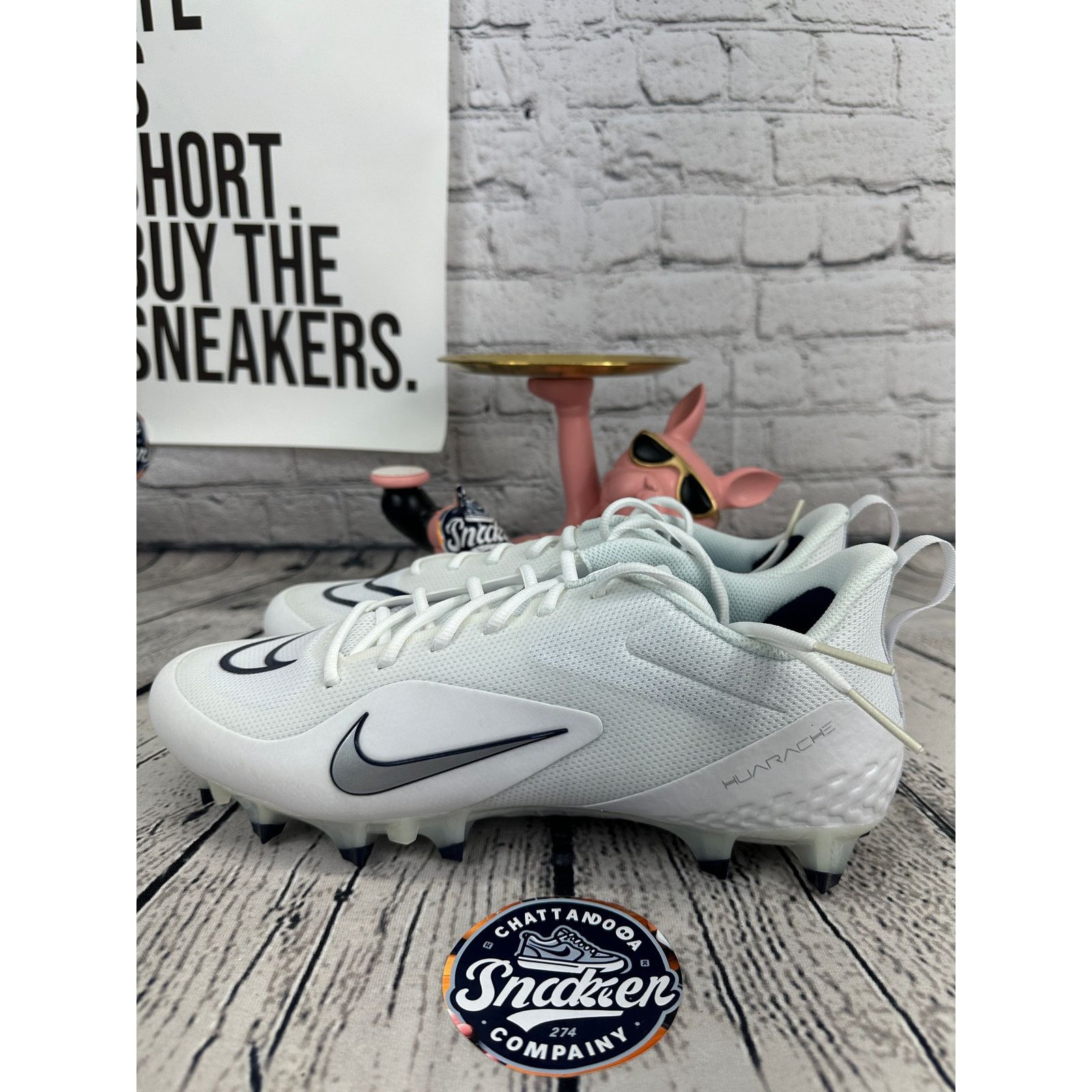 Nike Nike Alpha Huarache 8 Elite Lax Mens 7.5 Lacrosse Cleats Size US 8 / EU 41 - 3 Thumbnail