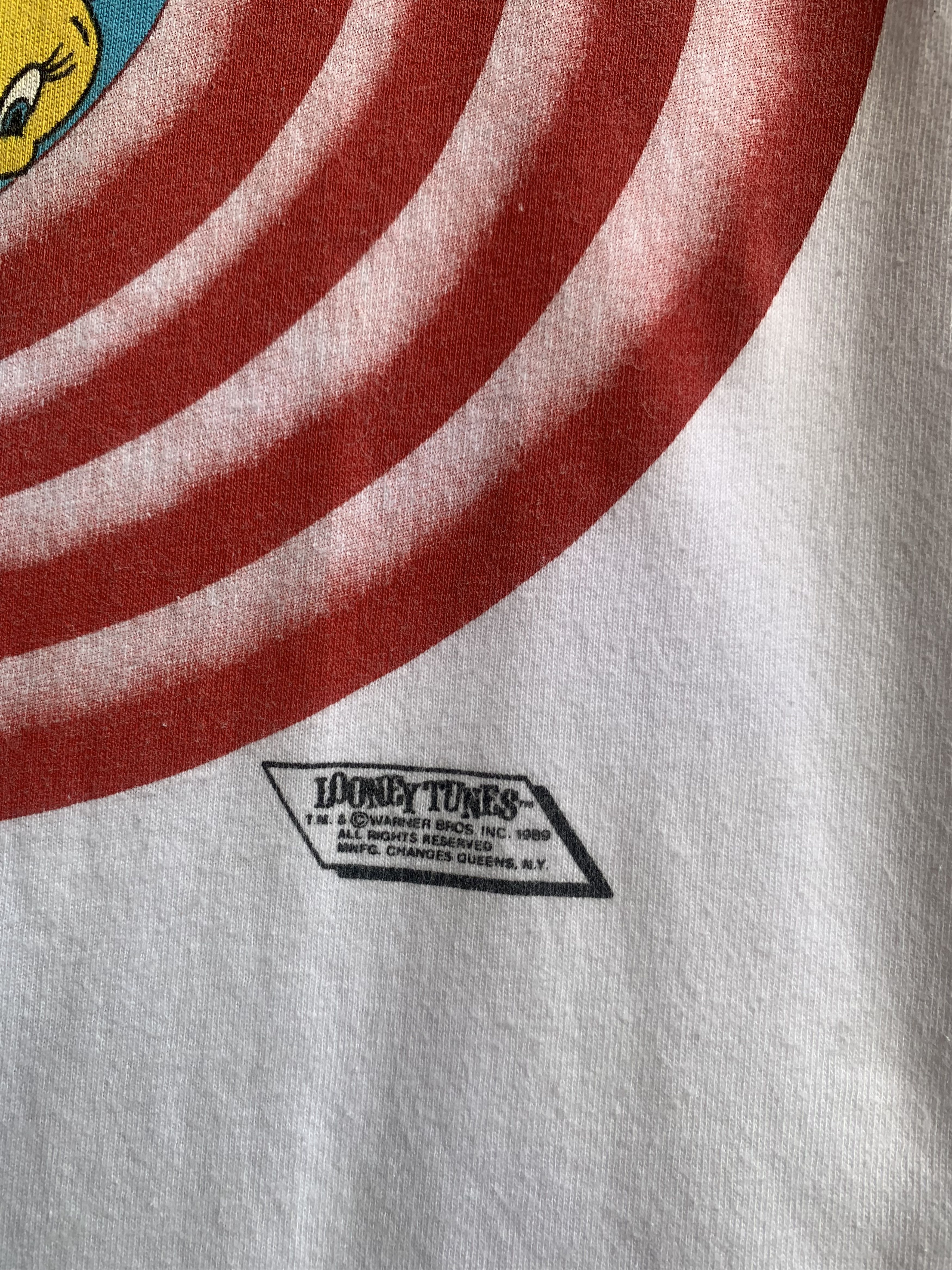 Changes Taz Looney Tunes 1989's Changes Vintage T-Shirt Size US XL / EU 56 / 4 - 7 Thumbnail