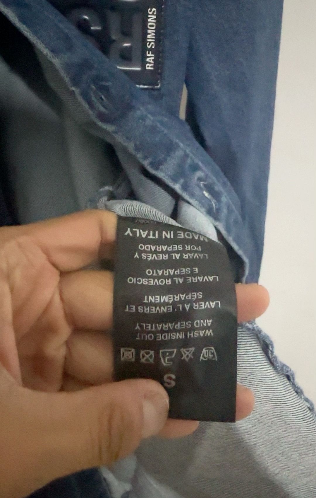 Raf Simons Raf simons leather shirt-2505 Size US S / EU 44-46 / 1 - 4 Thumbnail