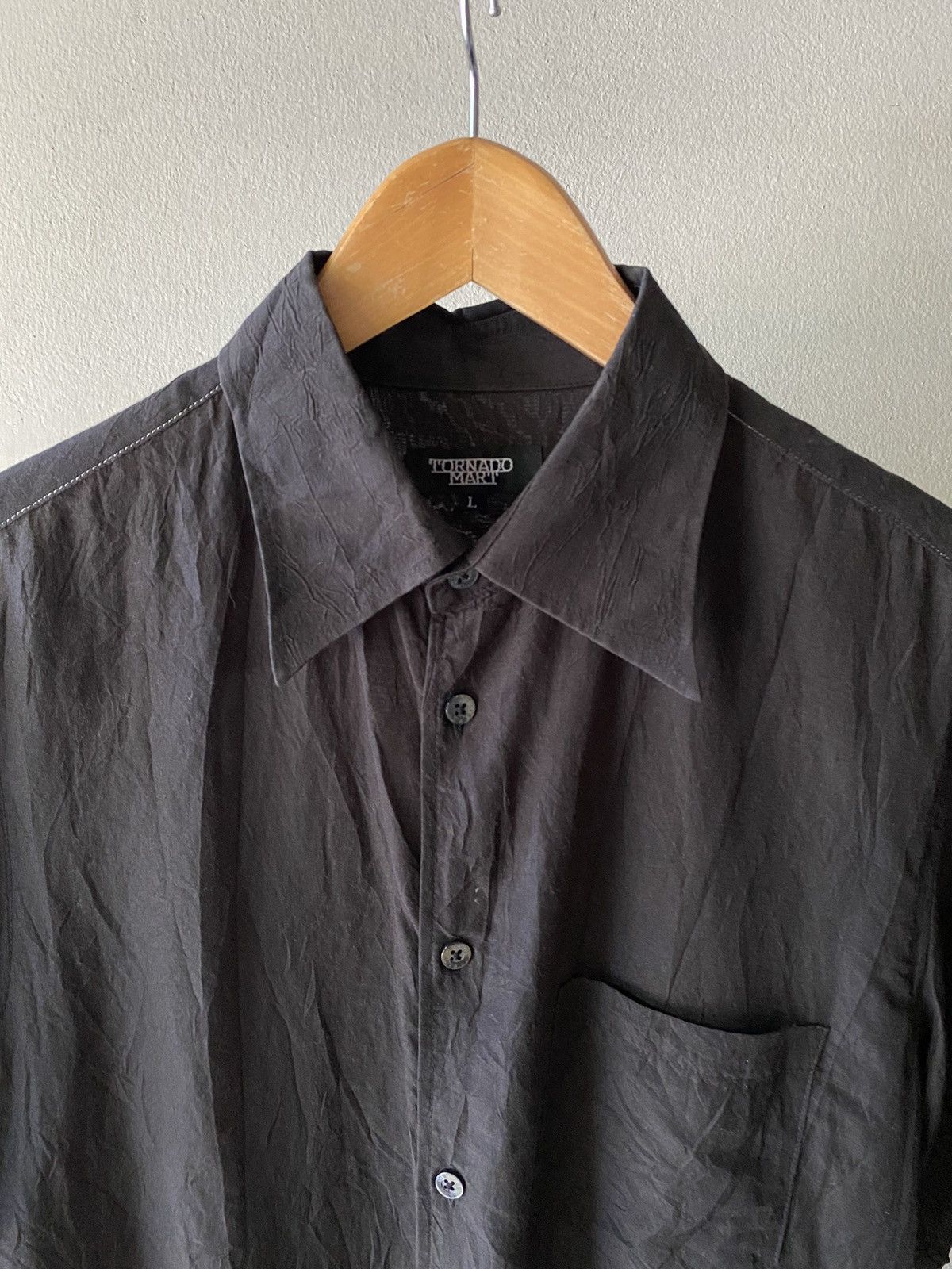 Tornado Mart TORNADO MART Punk Black Shirt Size US L / EU 52-54 / 3 - 11 Thumbnail