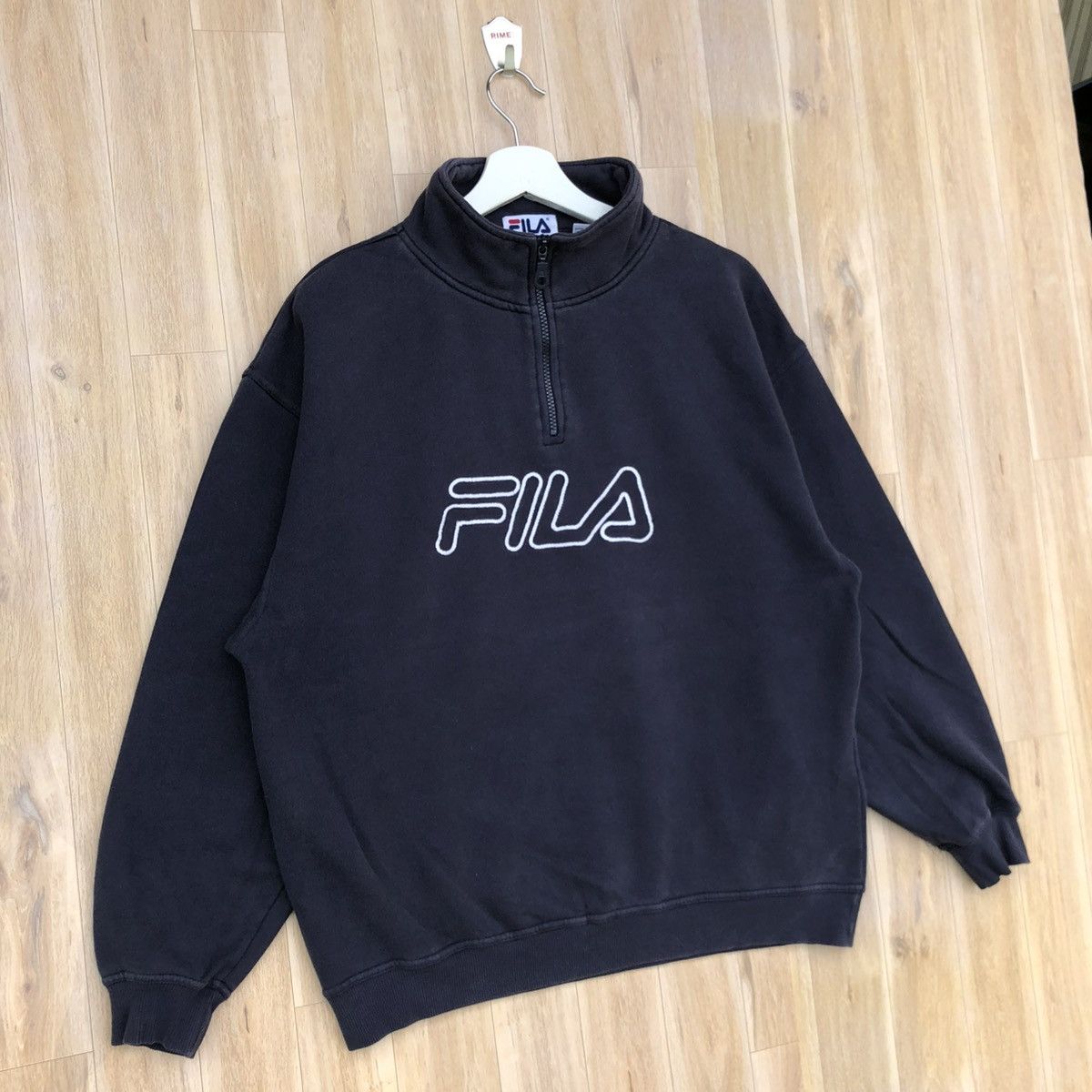Fila × Vintage Vintage Fila Sportswear Half Zipper Pullover Sweatshirt Size US M / EU 48-50 / 2 - 2 Thumbnail