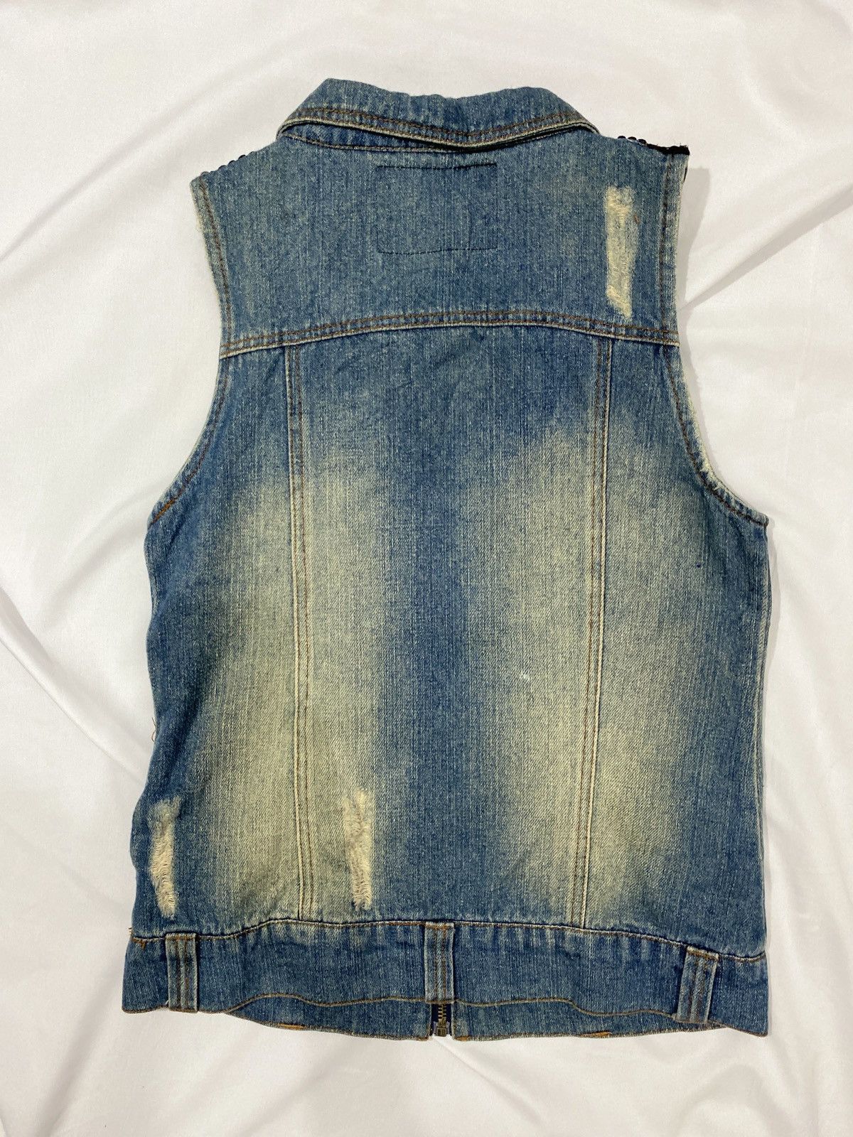 Japanese Brand Napoleon Denim Vest Jacket Size US S / EU 44-46 / 1 - 2 Thumbnail
