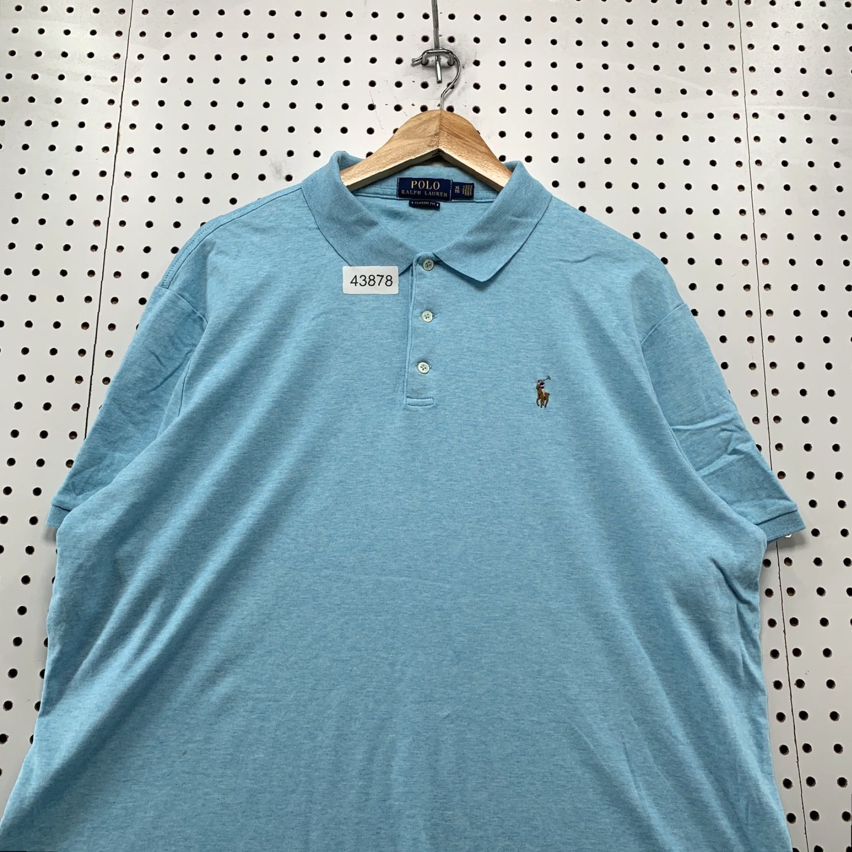 Polo Ralph Lauren Polo Ralph Lauren Collared Shirt Mens XL Blue Classic Fit Preppy Shirt Size US XL / EU 56 / 4 - 2 Thumbnail