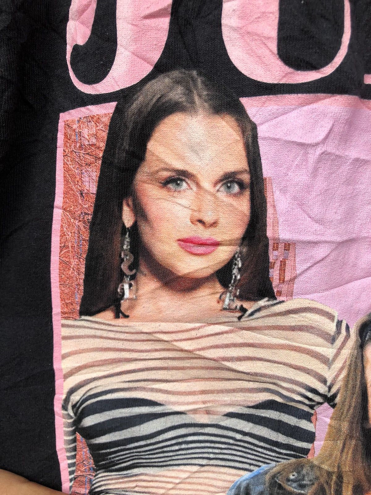 Rap Tees × Vintage Julia Fox Supermodel Photo Tee Size US L / EU 52-54 / 3 - 8 Thumbnail