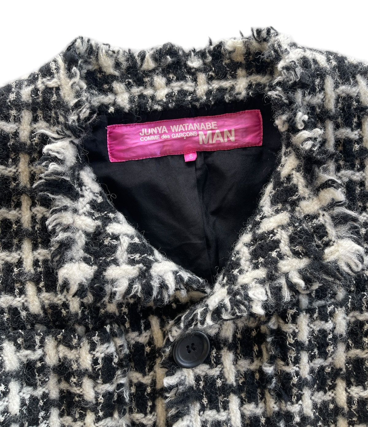 Junya Watanabe AW2004 Junya Watanabe Comme des Garcons Tweed Jacket Size S / US 4 / IT 40 - 8 Thumbnail