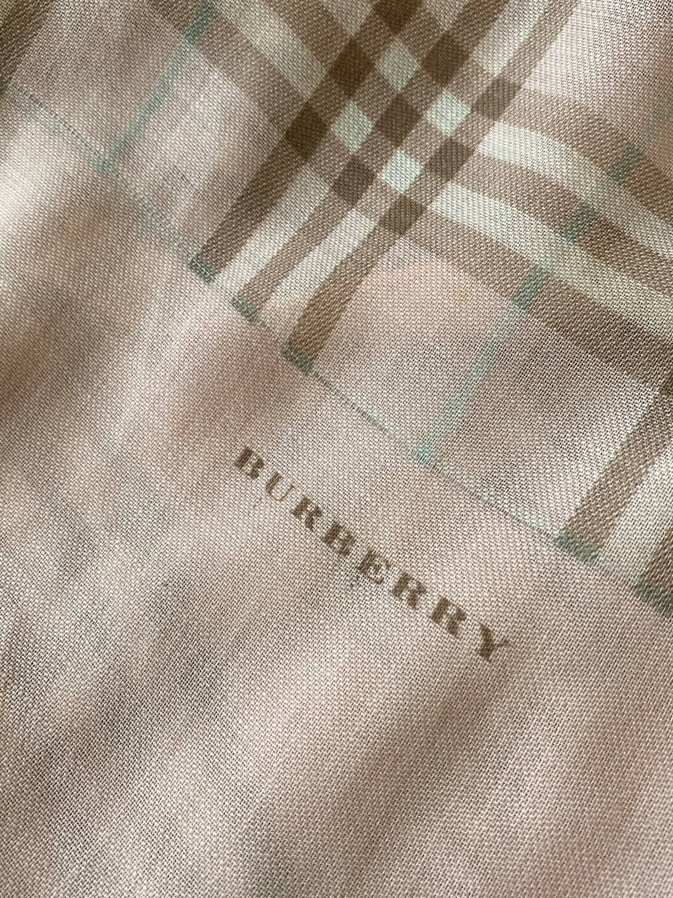 Burberry Vintage Burberry London Check Wool Shawl Scarf Size ONE SIZE - 5 Thumbnail