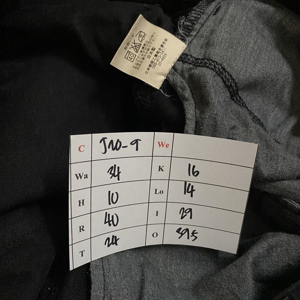 Japanese Brand × Vintage Japanese Brand Cargo Stretchable Pants w34 Size US 34 / EU 50 - 10 Thumbnail