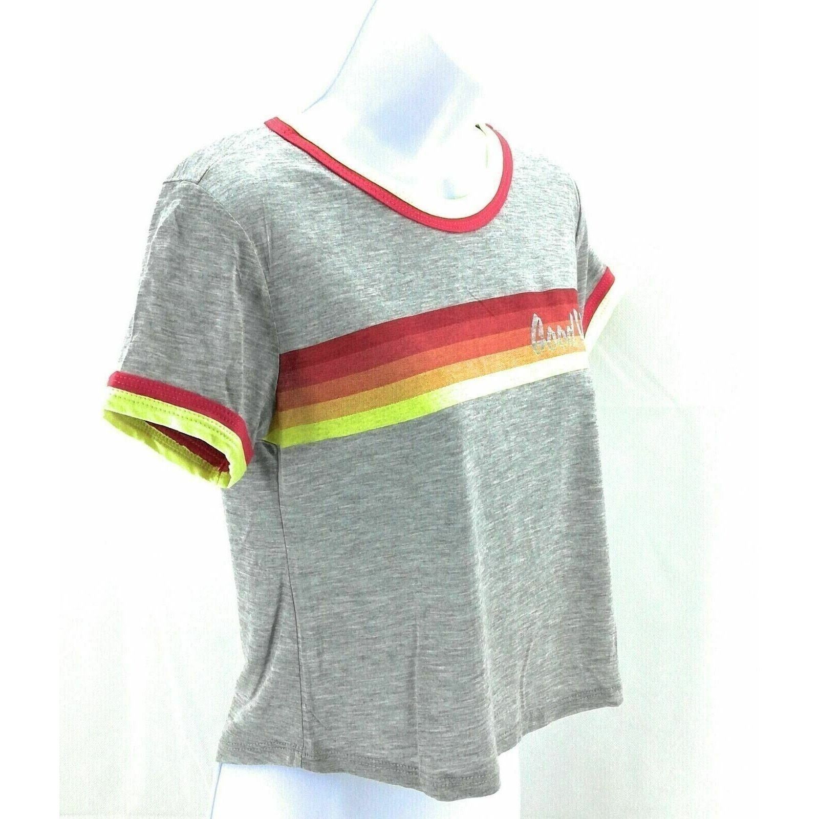 Other 23 Love Street Gray Short Sleeve Crop Top - Junior's Medium Size M / US 6-8 / IT 42-44 - 2 Thumbnail