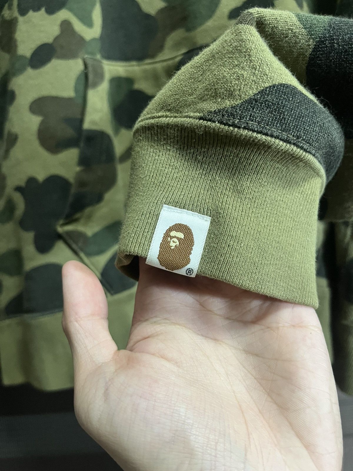 Bape BAPE X SWAROVSKI GREEN CAMO HOODIE Size S / US 4 / IT 40 - 8 Thumbnail