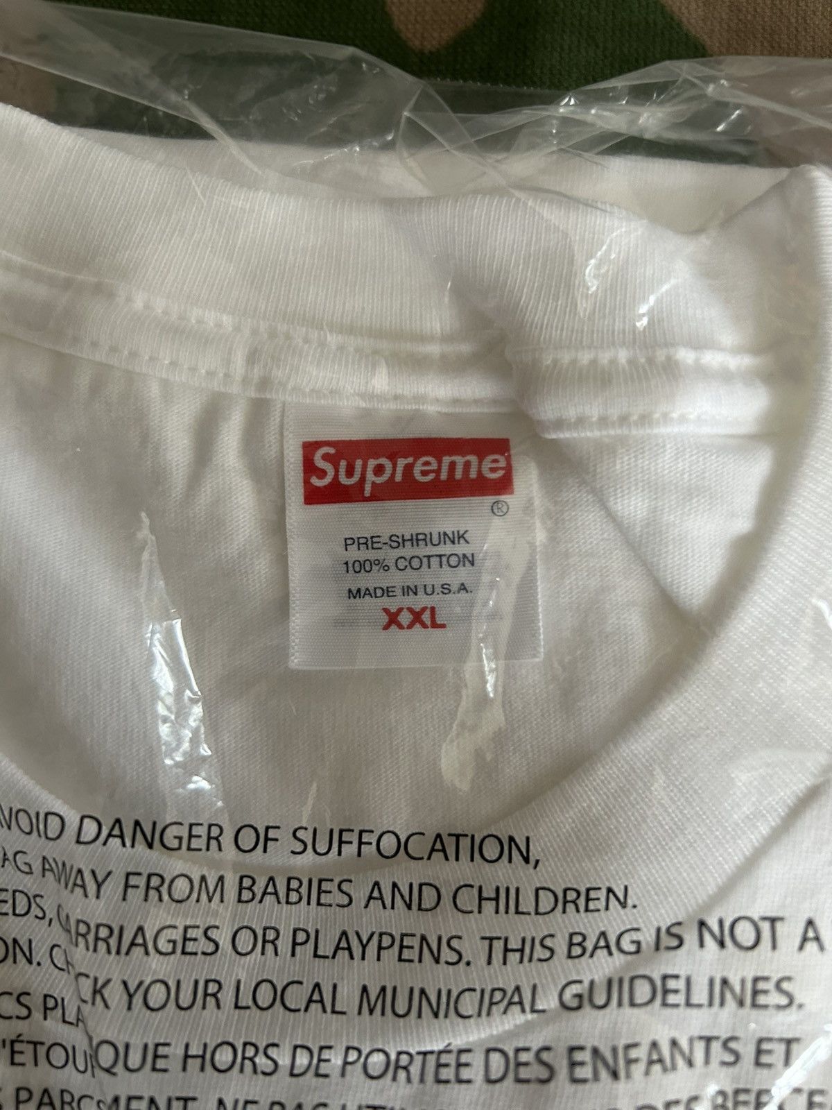 Supreme Supreme Mont Blanc Tee White XXL FW23 Size US XXL / EU 58 / 5 - 4 Thumbnail