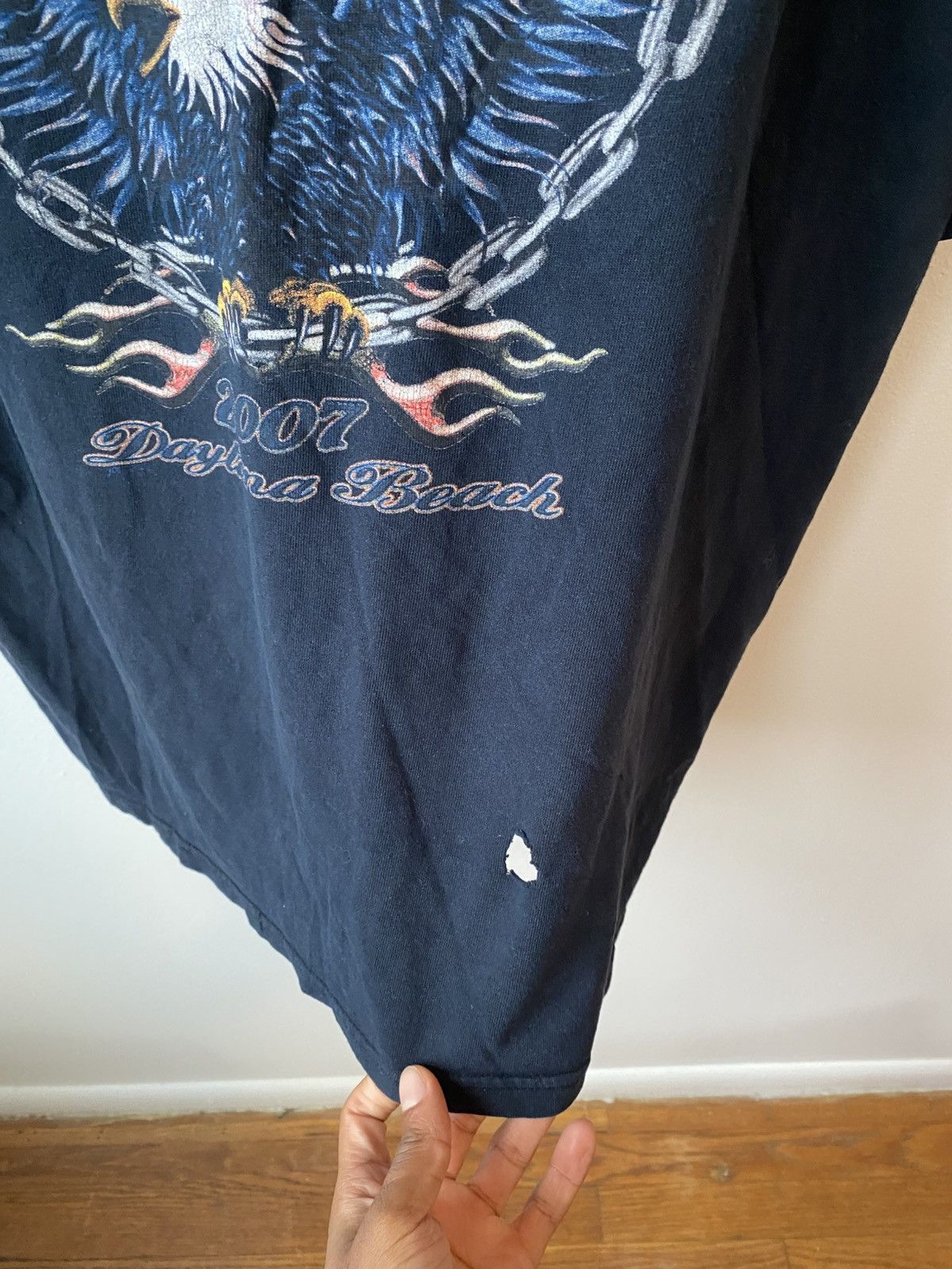 Other Vintage 2007 Daytona Beach Bike Week Tee Size US XL / EU 56 / 4 - 5 Thumbnail