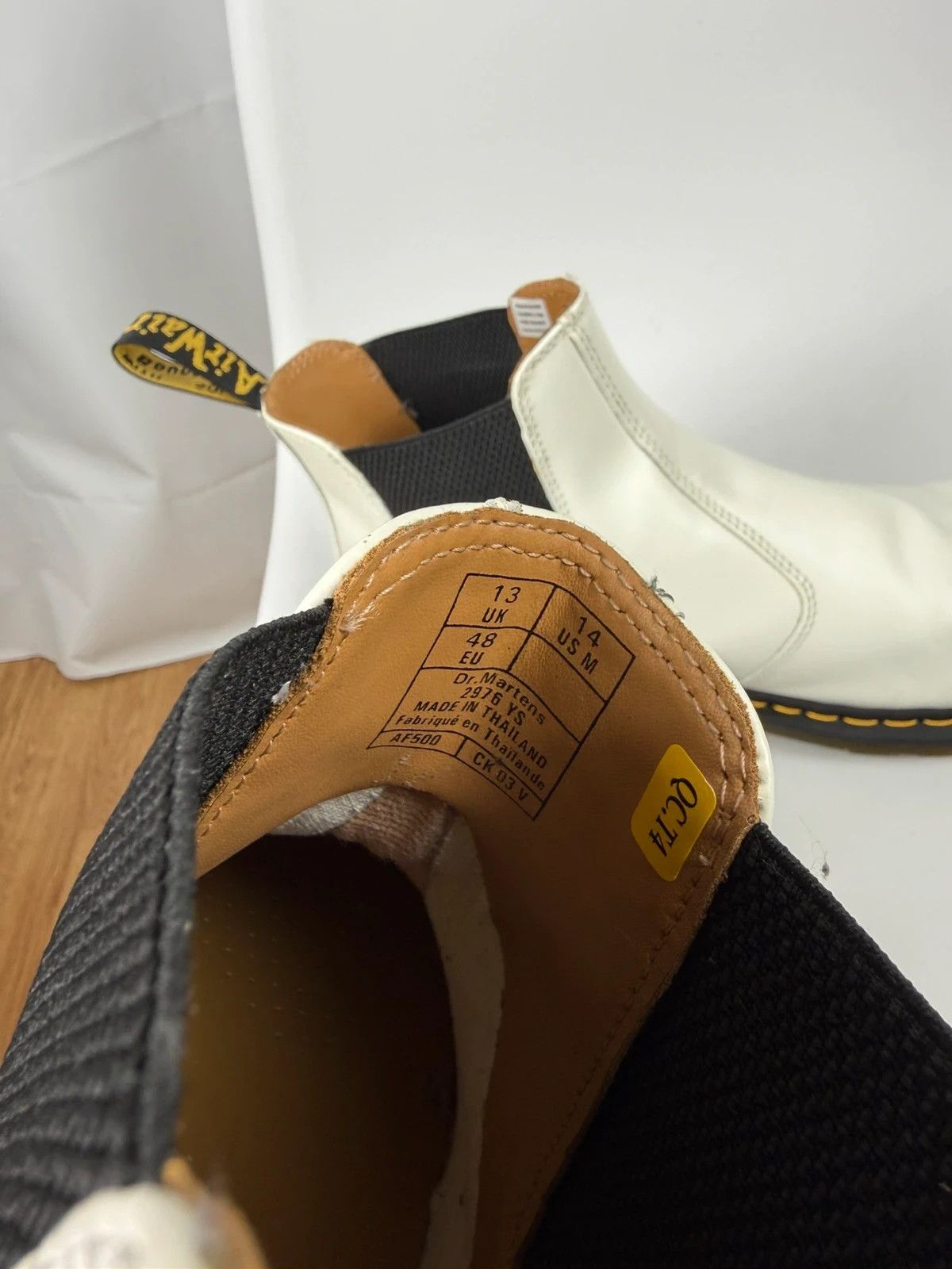 Dr. Martens Dr. Martens Chelsea Boots Genuine Leather size 48 Size US 15 / EU 48 - 9 Thumbnail