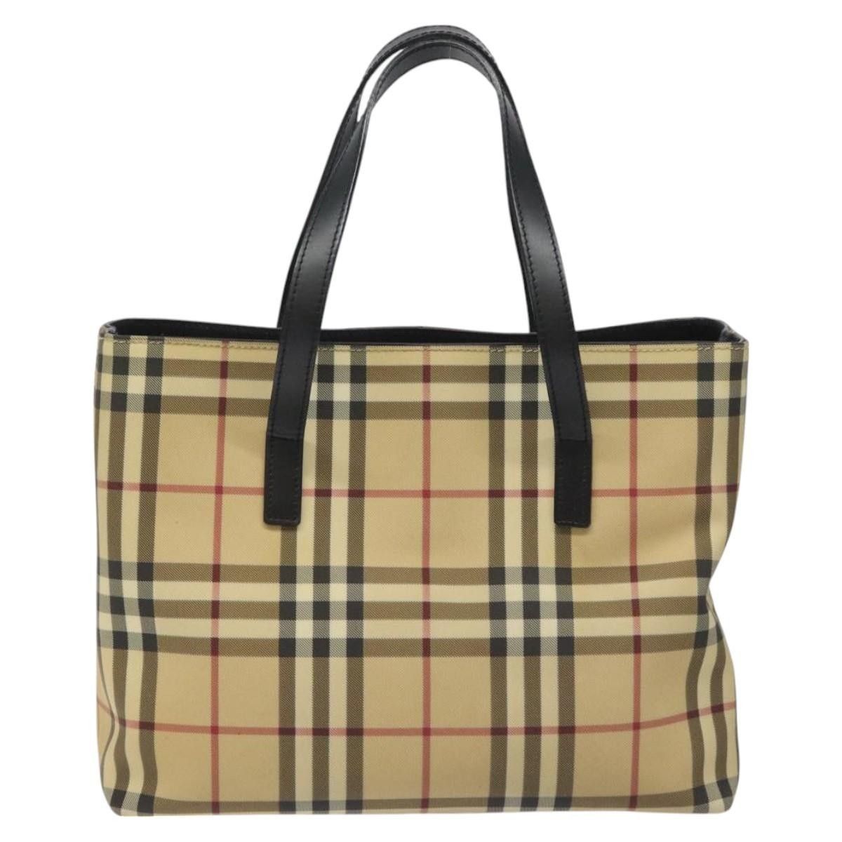 Burberry Burberry Nova Check Tote canvas check pattern Size ONE SIZE - 1 Thumbnail