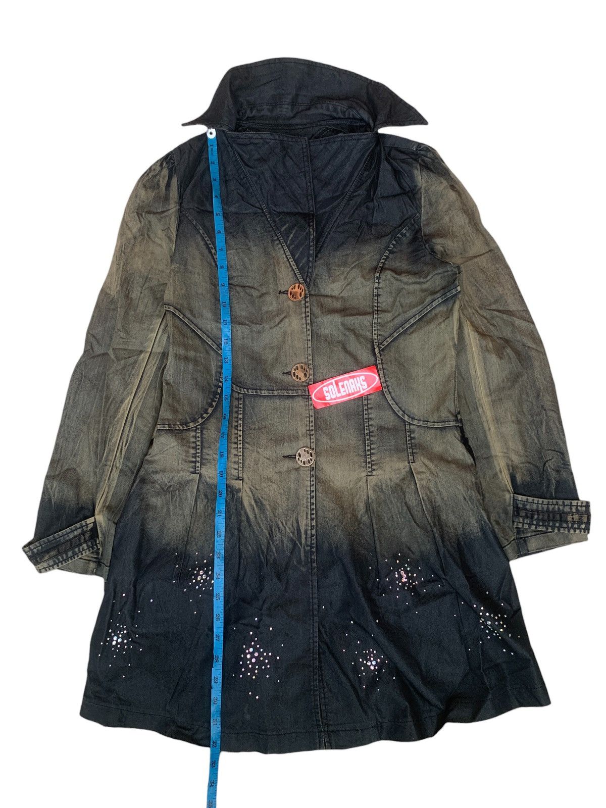 If Six Was Nine × Japanese Brand × Vintage Vtg midi dress punk style y2k Size S / US 4 / IT 40 - 8 Thumbnail