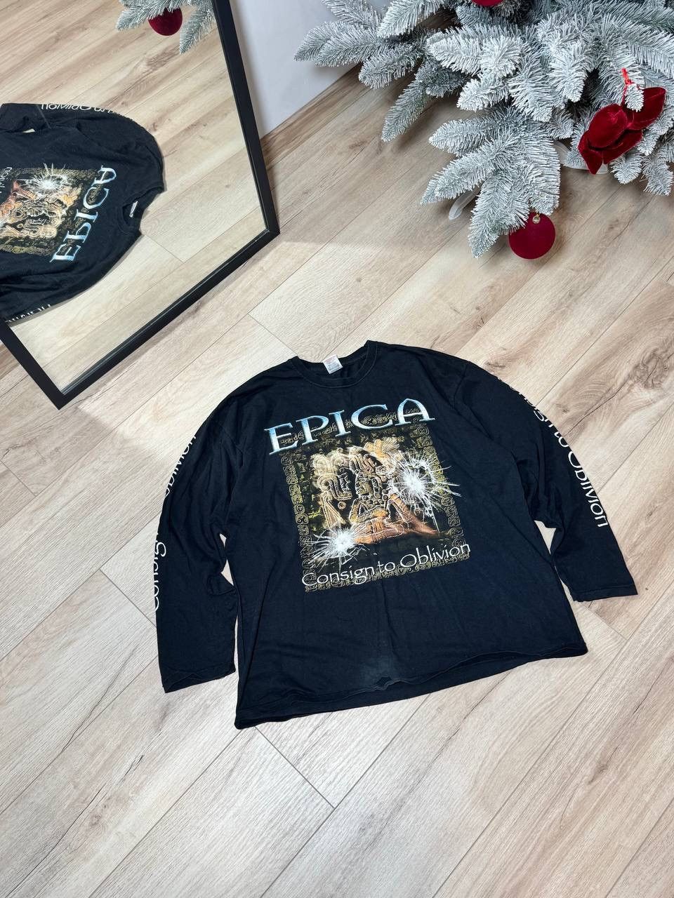 Band Tees Epica “Consign to Oblivion” T-Shirt Black Long Sleeve Size US XL / EU 56 / 4 - 1 Thumbnail
