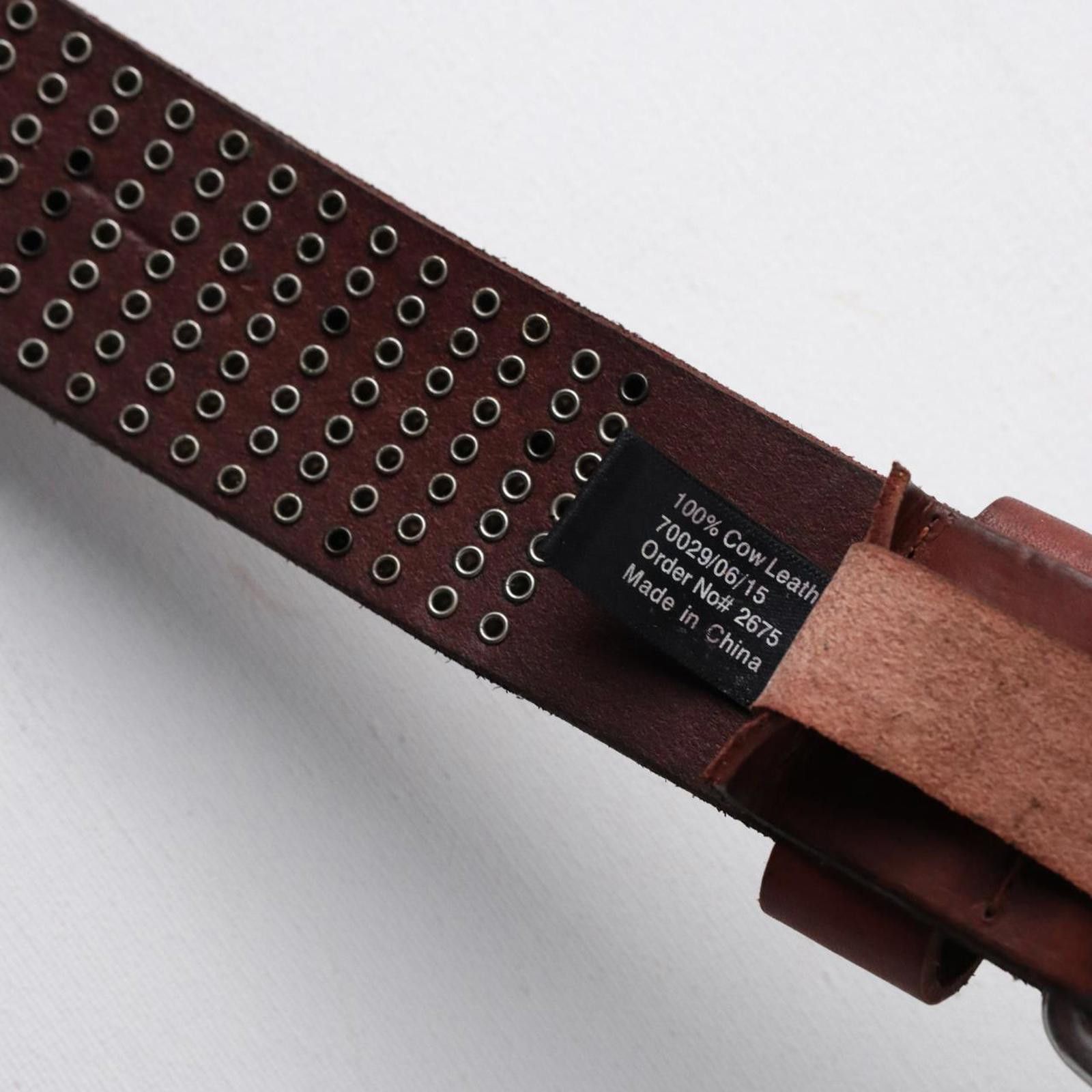 LIEBESKIND BERLIN Liebeskind Deadstock Hand Made Studded Pin Buckle Belt Size ONE SIZE - 6 Thumbnail
