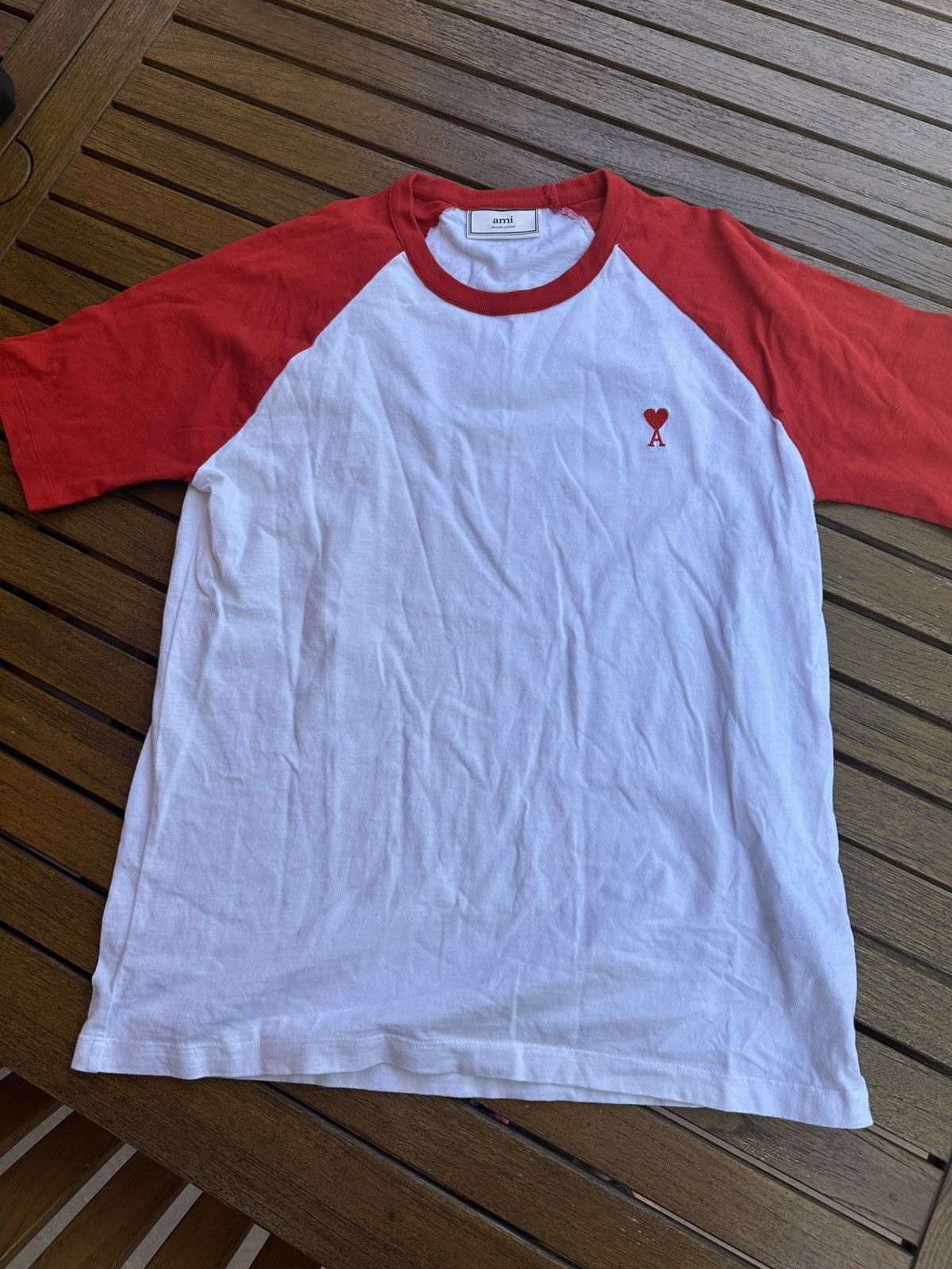 AMI AMI Men T-Shirts HTS048 JE0119 4011 BLUE | Grailed