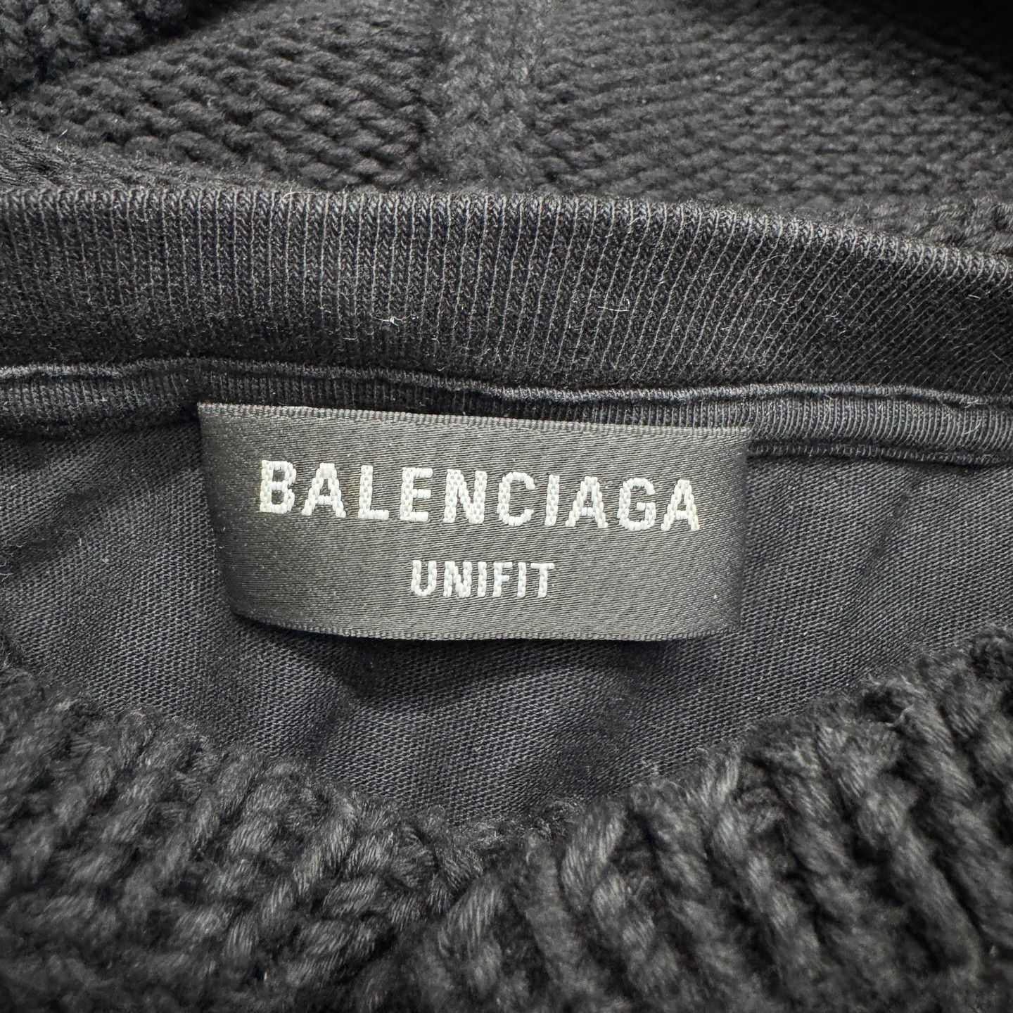 Balenciaga Balenciaga 'Coke' Distressed Color Block Knit Hoodie Size US S / EU 44-46 / 1 - 2 Thumbnail