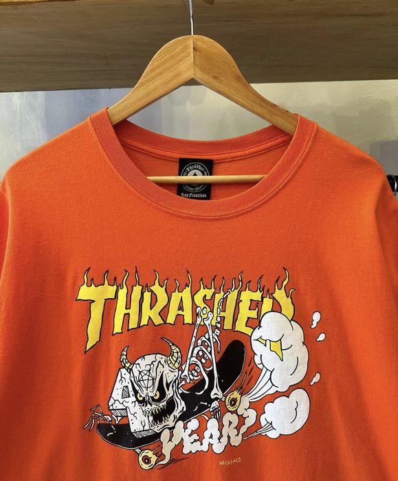 Thrasher Thrasher 40 Years Anniversary Tee | Grailed