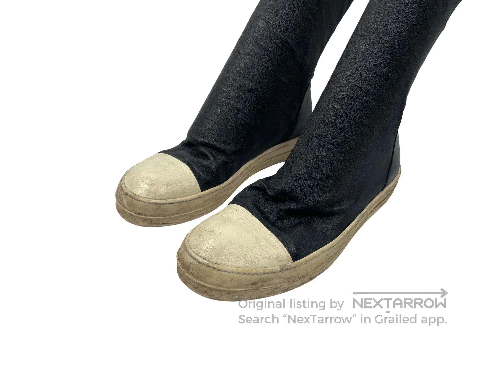 Rick Owens RICK OWENS Classic Mid-calf Sheepskin Boots Size US 8.5 / EU 41-42 - 2 Thumbnail